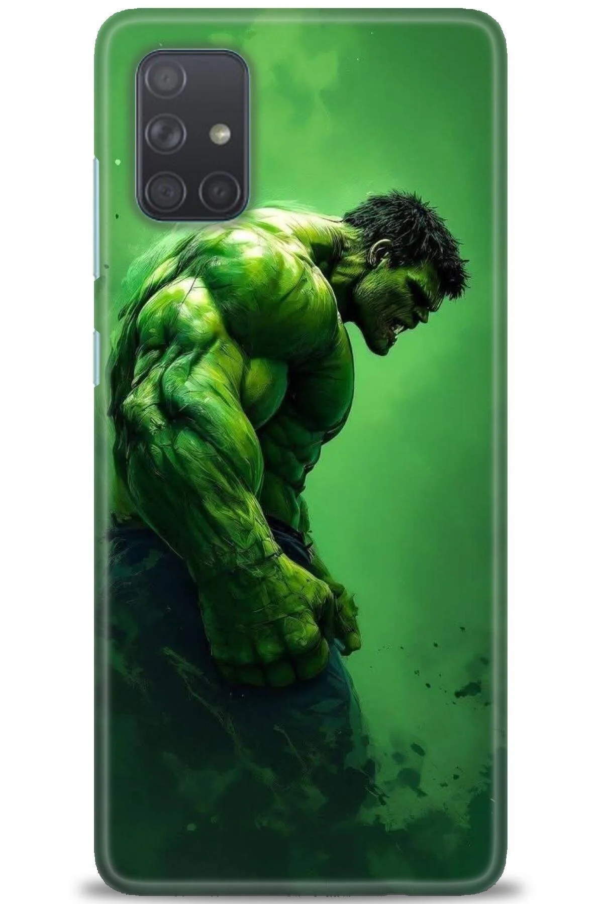 کاور و قاب چاپی HD SAMSUNG GALAXY A71 + محافظ صفحه نمایش با پوشش کامل نانو سرامیکی 96 Genel Markalar