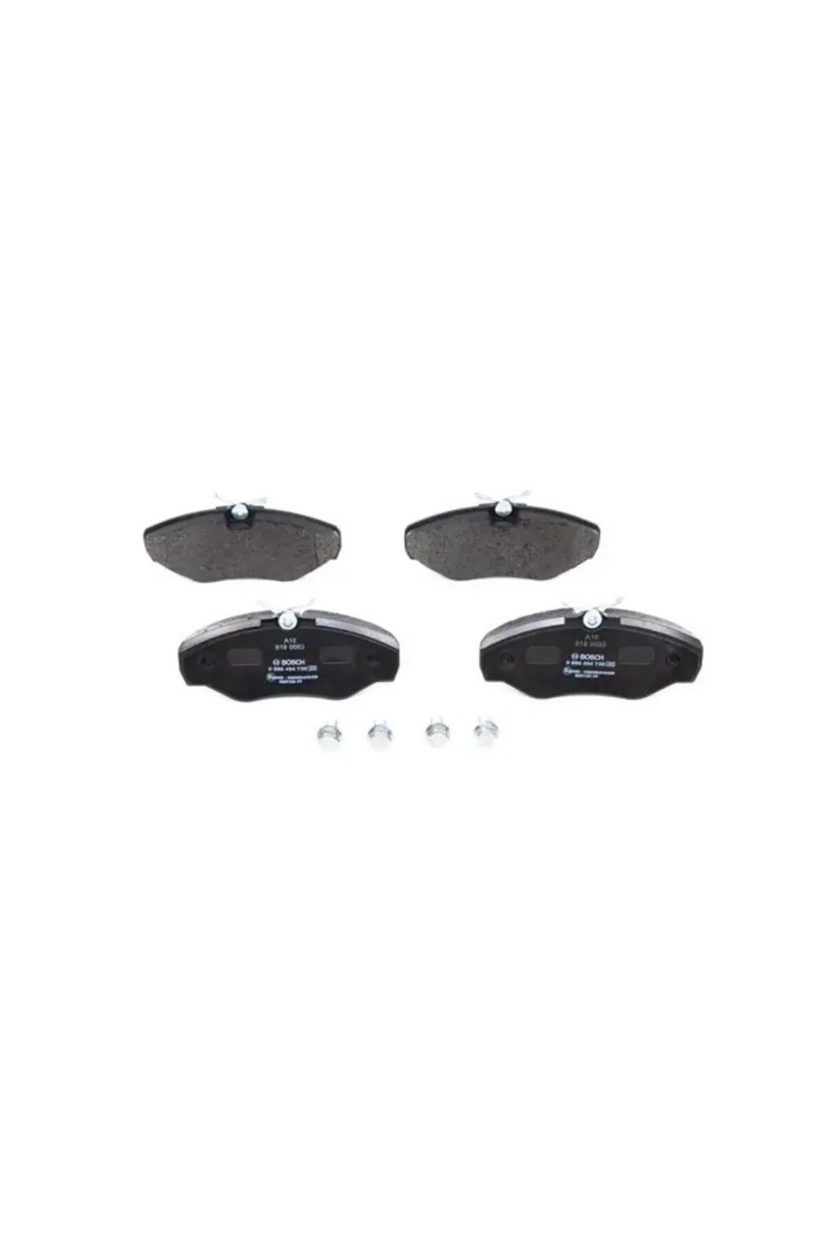 لنت ترمز 0986494730 جلو 1605198 4106000QAE 4414021 Bosch