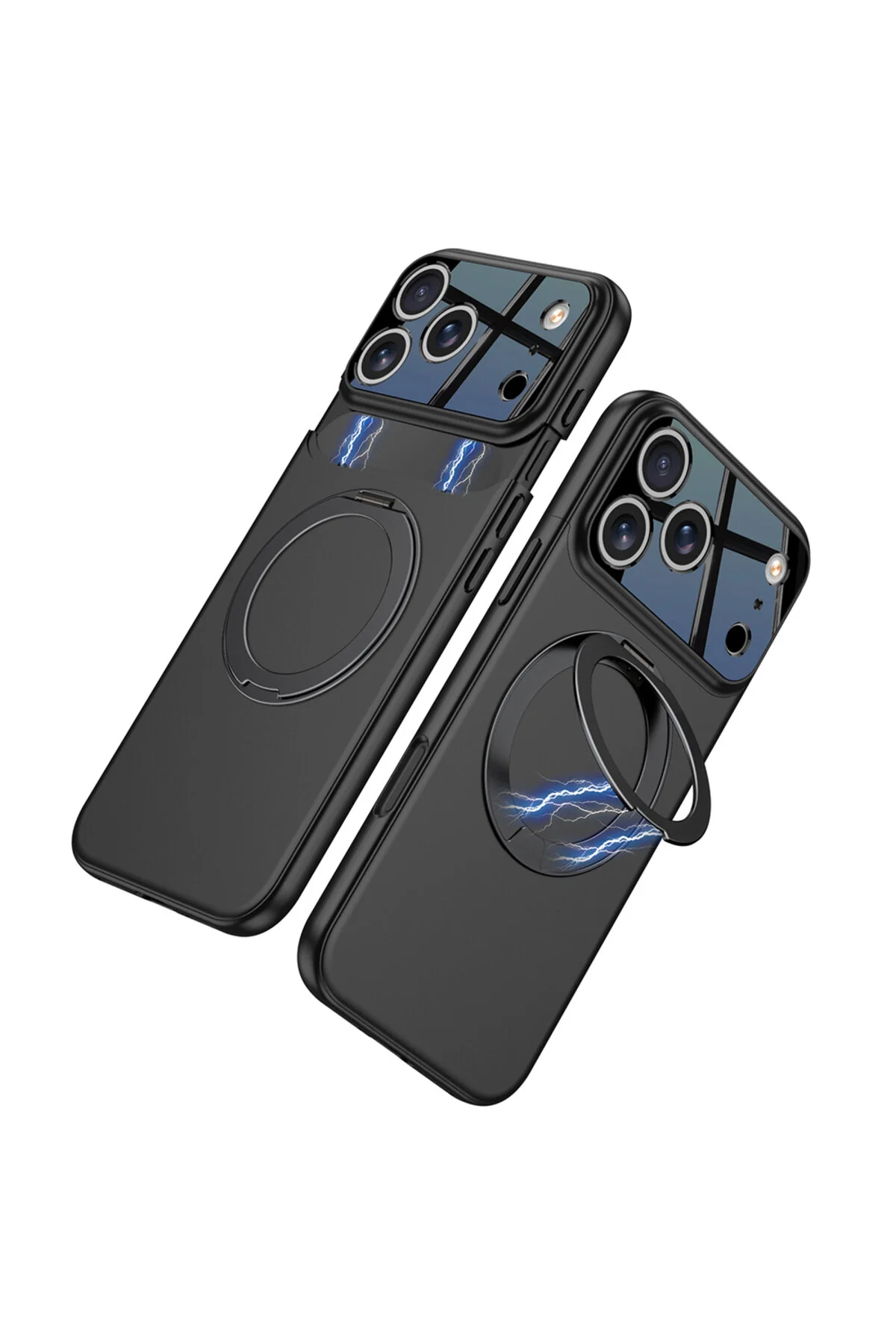 کاور و قاب IPHONE 17 PRO PREMIUM MAGSAFE DOUBLE PIECE COVER شیک تورینو با قابلیت شارژ پایه halkhouse