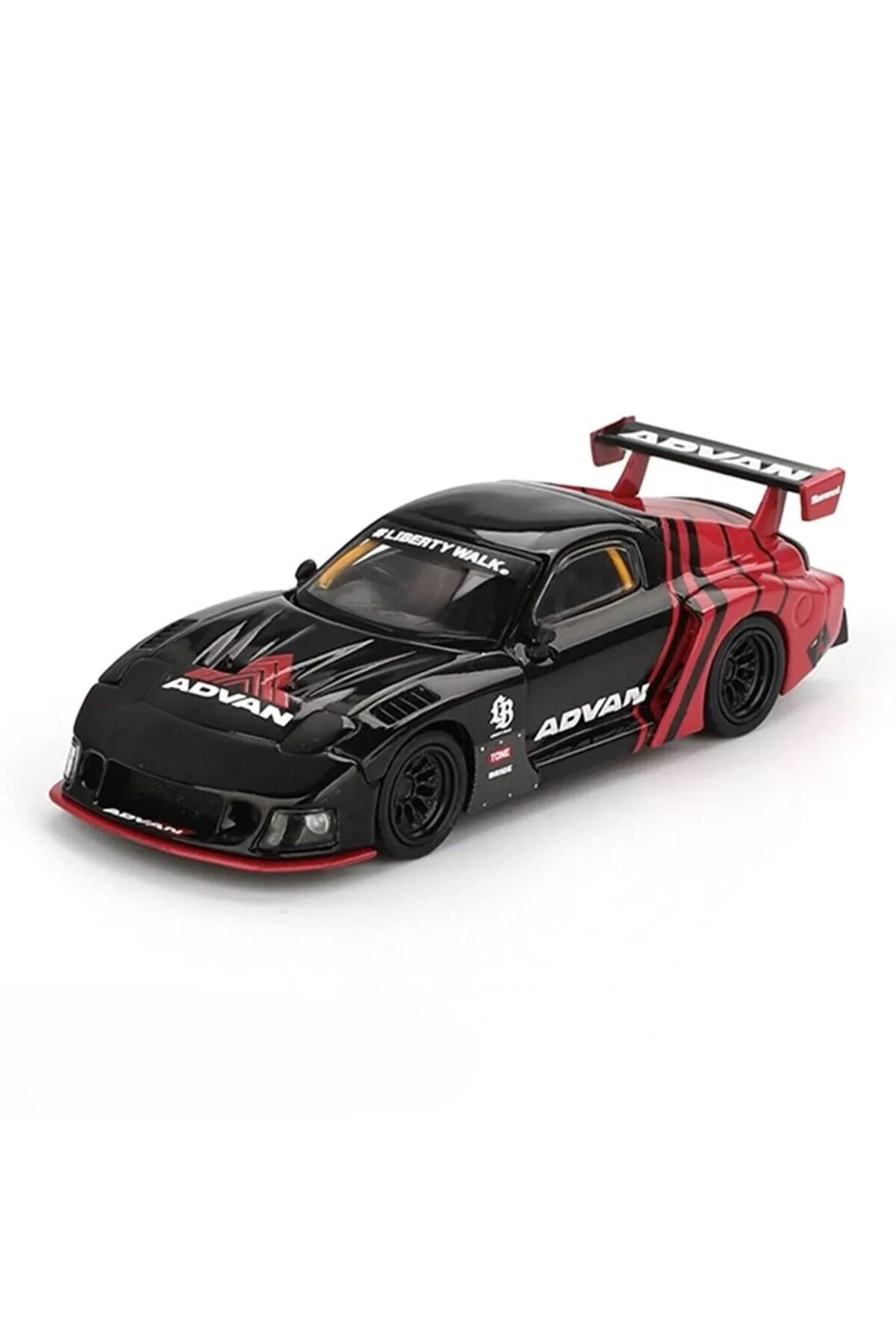 مدل خودرو 1:64 مزدا RX 7 LB SUPER SILHOUETTE ADVAN MGT00983 L | ماشین اورجینال mini gt