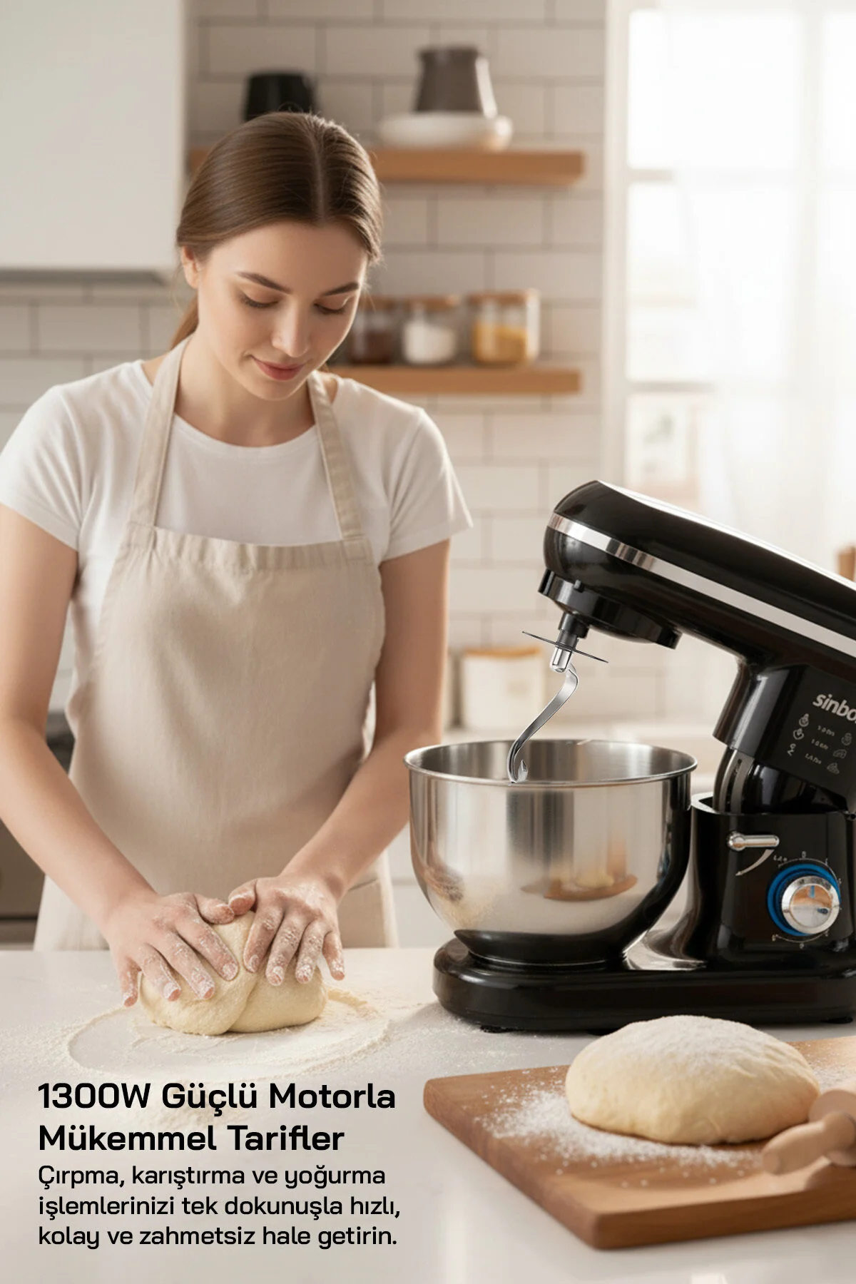 میکسر و ست پایه SMX 2770 مشکی اورجینال Sinbo