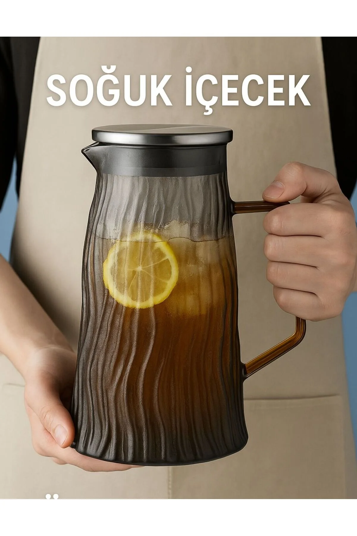 پارچ و تنگ فیلتر درب فلزی مقاوم در برابر حرارت TERMISIL 1800ML 5083 MadaMelya