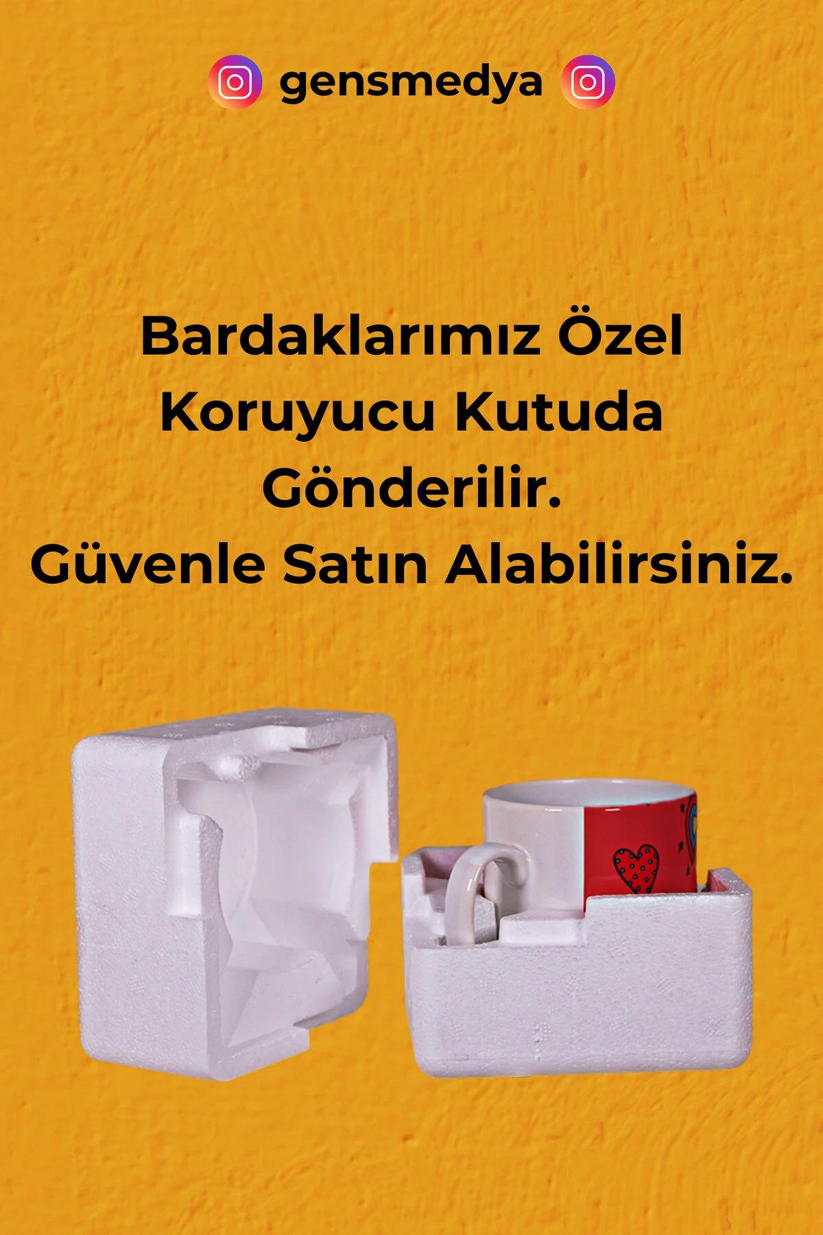 ماگ لیوان های شخصی هدیه چاپی Gens Baskı Market