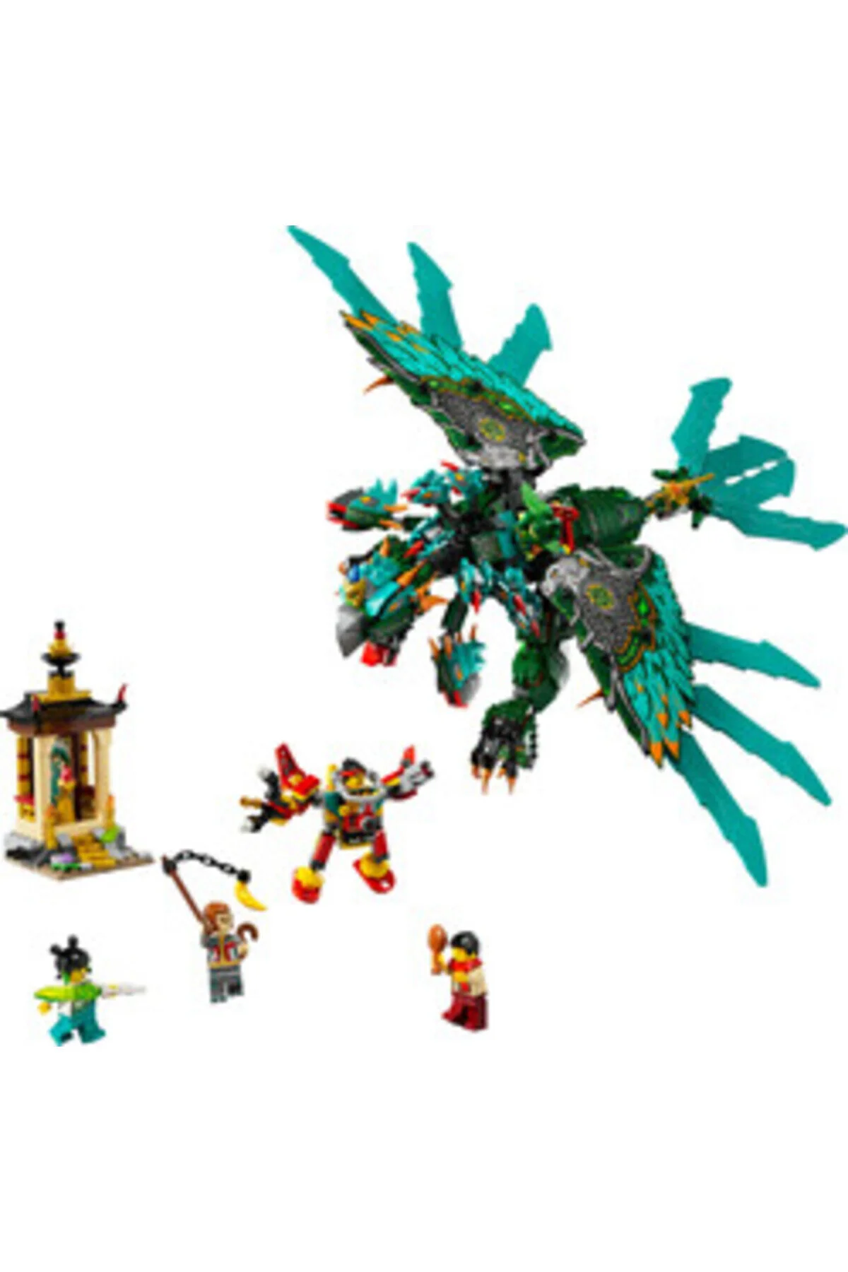 لگو و اسباب بازی های ساخت محور 80056 MONKIE KID NINE HEADED MONSTER از ترکیه LEGO