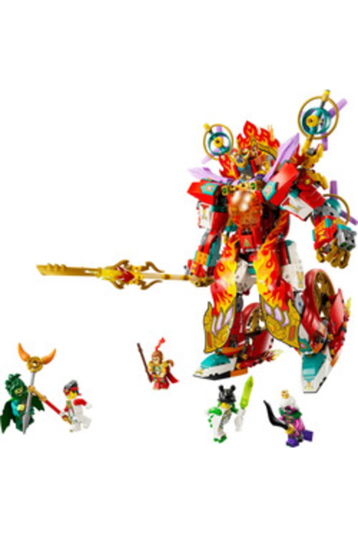لگو و اسباب بازی های ساخت محور 80057 LEGO® NEZHA'S RING OF FIRE MECH از ترکیه LEGO