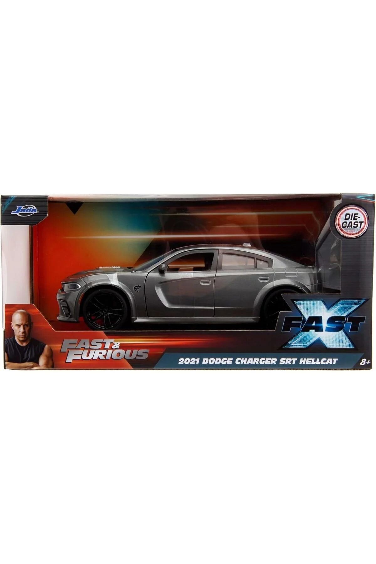 مدل خودرو 1:24 2021 DODGE CHARGER SRT HELLCAT FAST &amp; FURIOUS 10 253203085 | ماشین اورجینال Jada