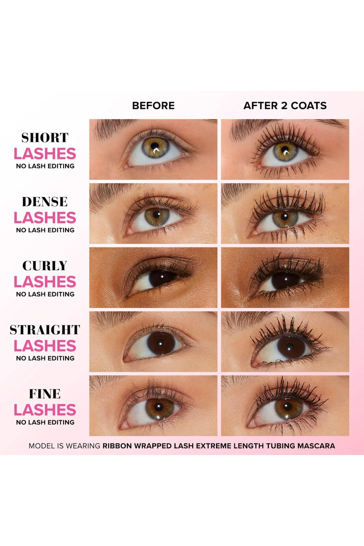 ریمل مژه با طول بسیار زیاد ریبون اورجینال Too Faced