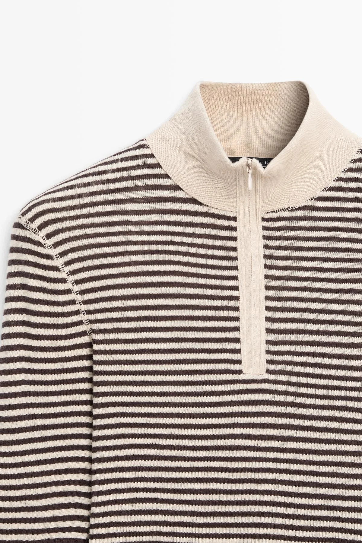 پلیور ژاکت راه زیپ دار بافتنی ماسیمو دوتی Massimo Dutti