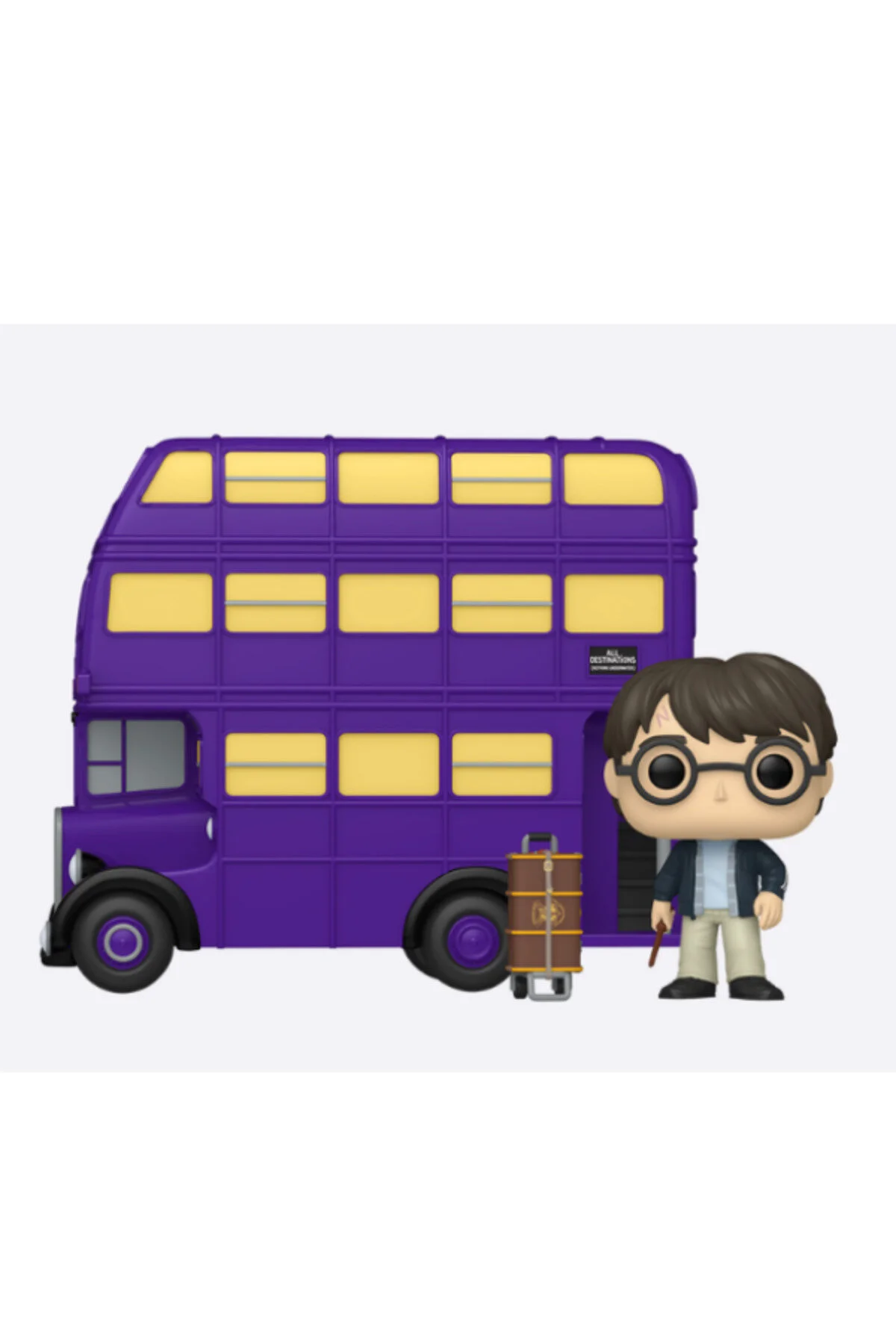 فیگور POP RIDE: SUPER DELUXE HARRY POTTER WITH KNIGHT BUS Funko