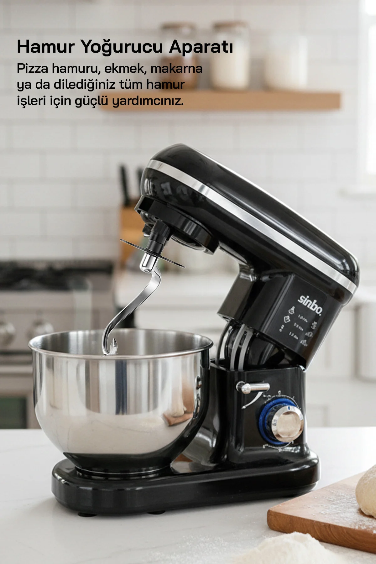 میکسر و ست پایه SMX 2770 مشکی اورجینال Sinbo