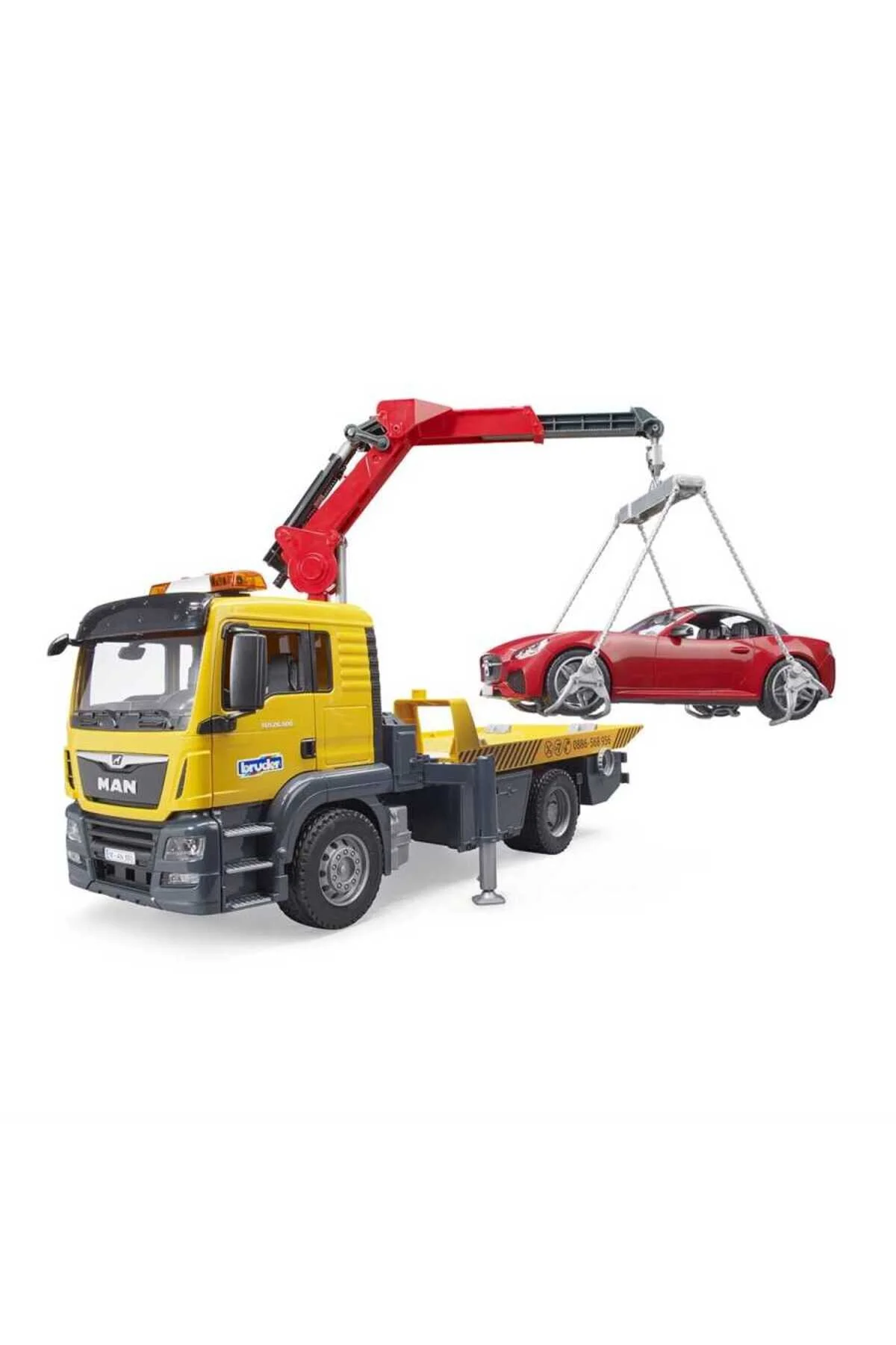 ماشین اسباب بازی TGS جذاب و ROADSTER BR03750 Bruder