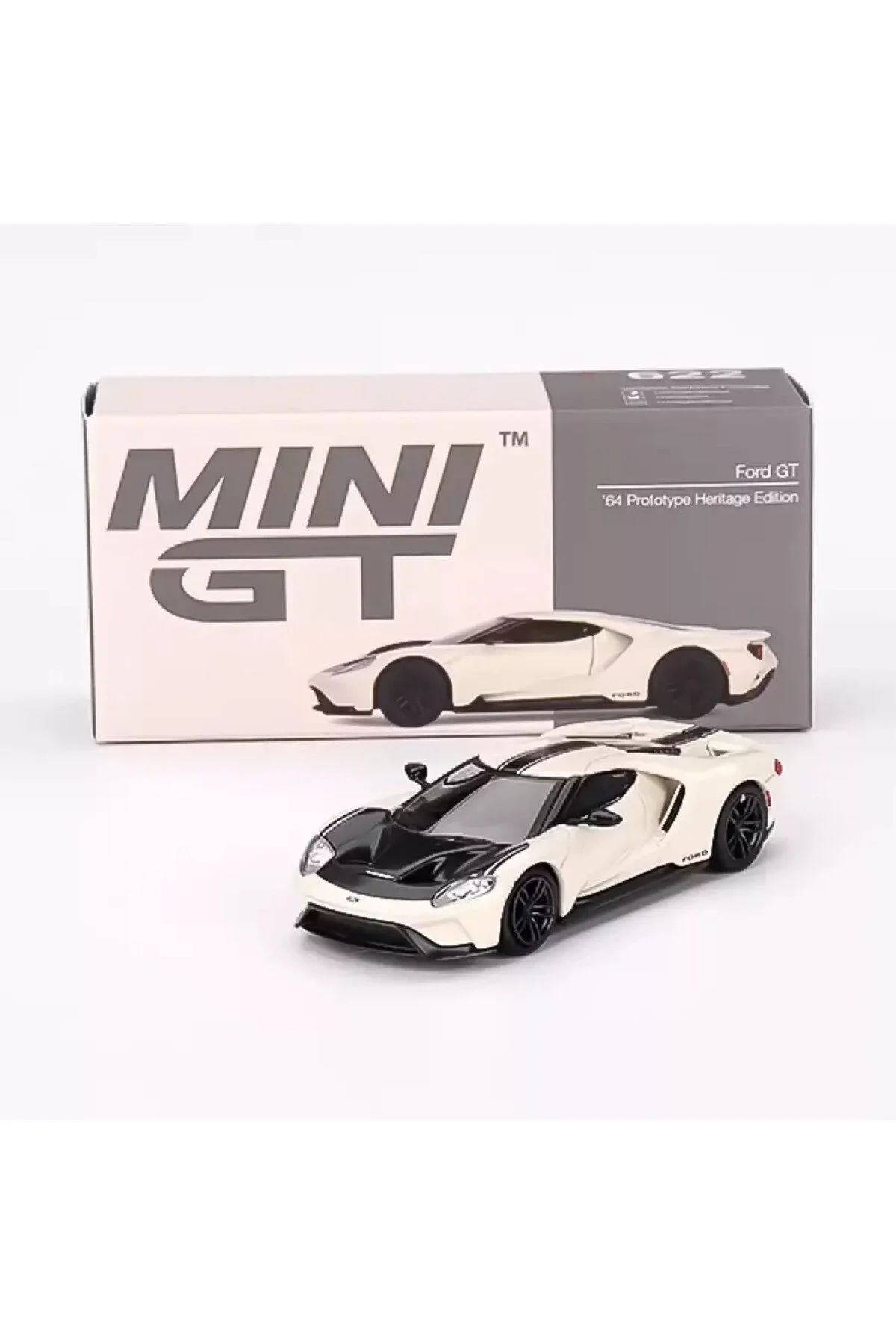 ماشین اسباب بازی 164 FORD GT 64 PROTOTYPE HERITAGE EDITION MGT00622 mini gt