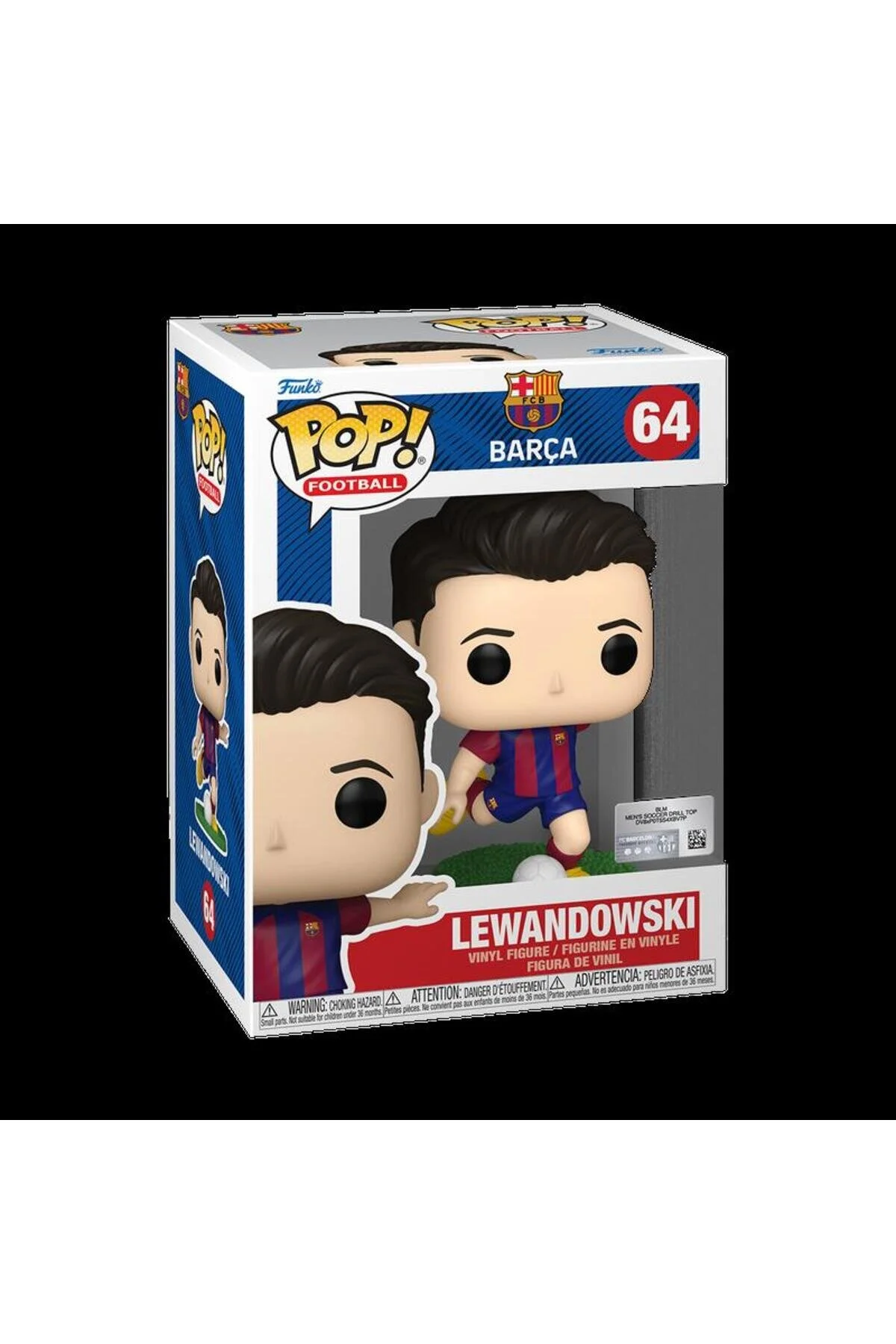فیگور فانکو پاپ فوتبال بارسلونا لواندوفسکی Funko