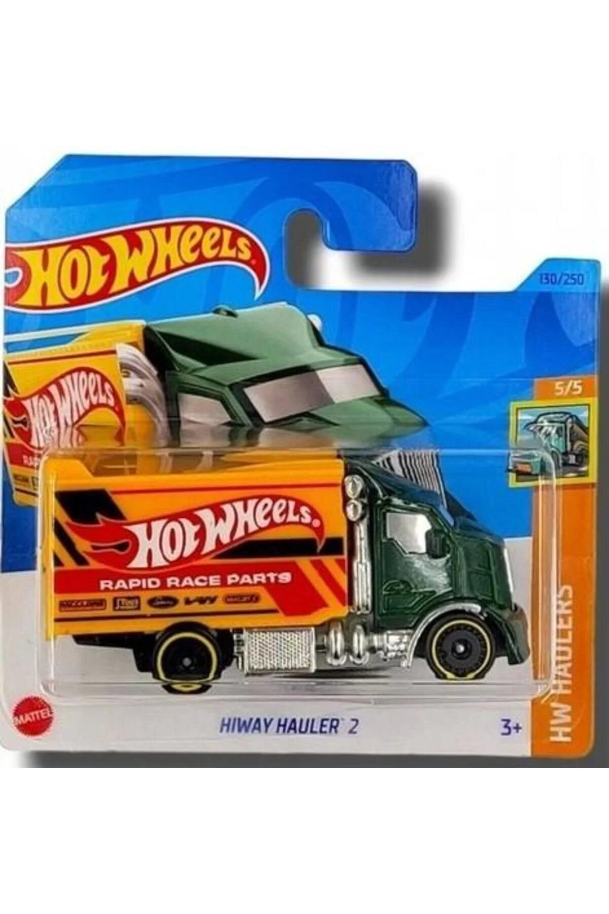 ماشین اسباب بازی چرخ دستی های تکی HIWAY HAULER 2 HKK00 از ترکیه HOT WHEELS