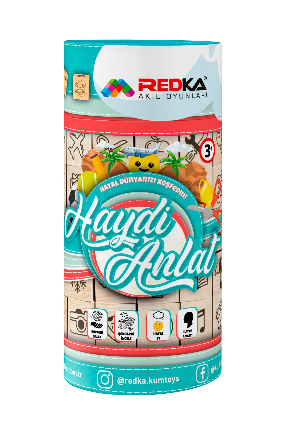 بازی های رومیزی بیایید به مکعب داستان بگوییم TXFCCFACA23600 Redka
