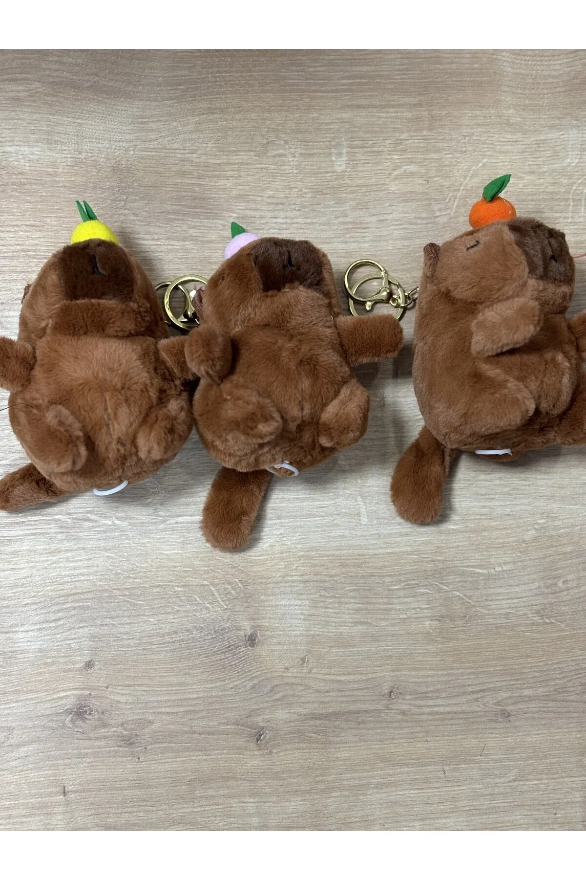 جلیقه کلید کیسه زینتی جاکلیدی اسباببازی دم CAPYBARA با شکل نرم کیفیت بالا Genel Markalar