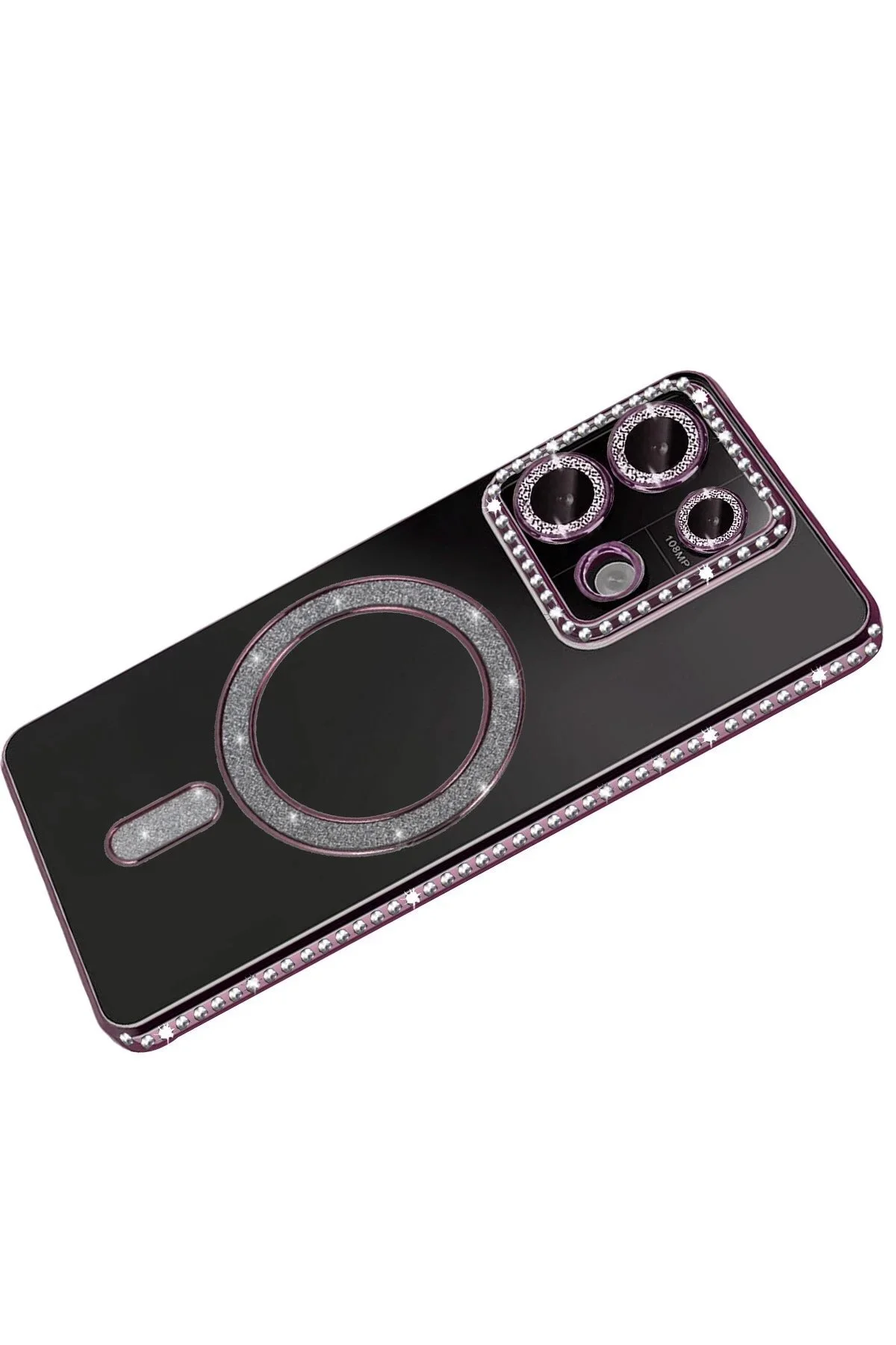 کاور و قاب MAGNETICAFE XIAOMI REDMI NOTE 13 PRO 4G JOKE GLITTER PINK NAJMADDIN2166 Najmaddin