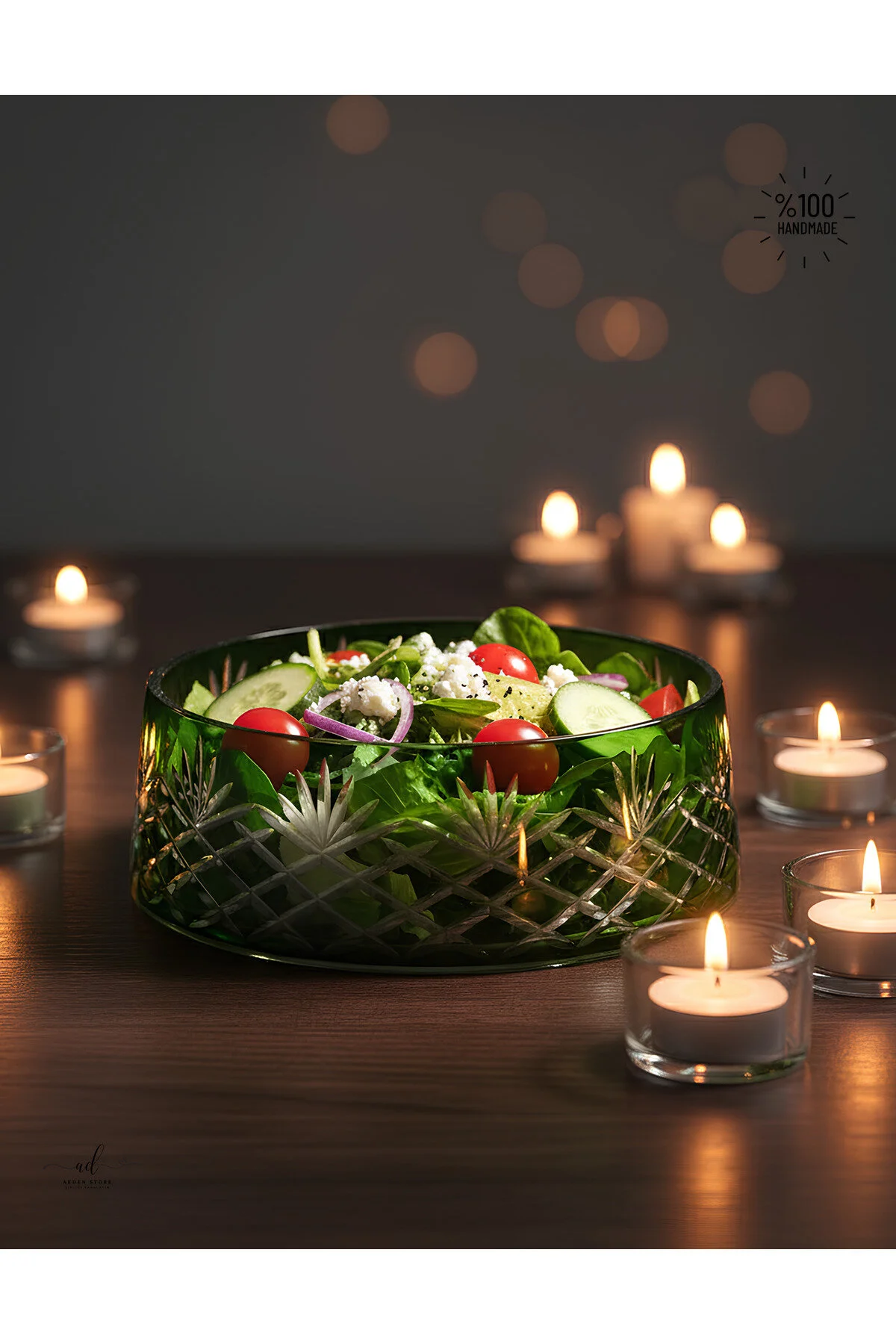 ظروف دکوری بشقاب و کاسه کار دست برش سالاد ارائه پاشاباغچه Paşabahçe