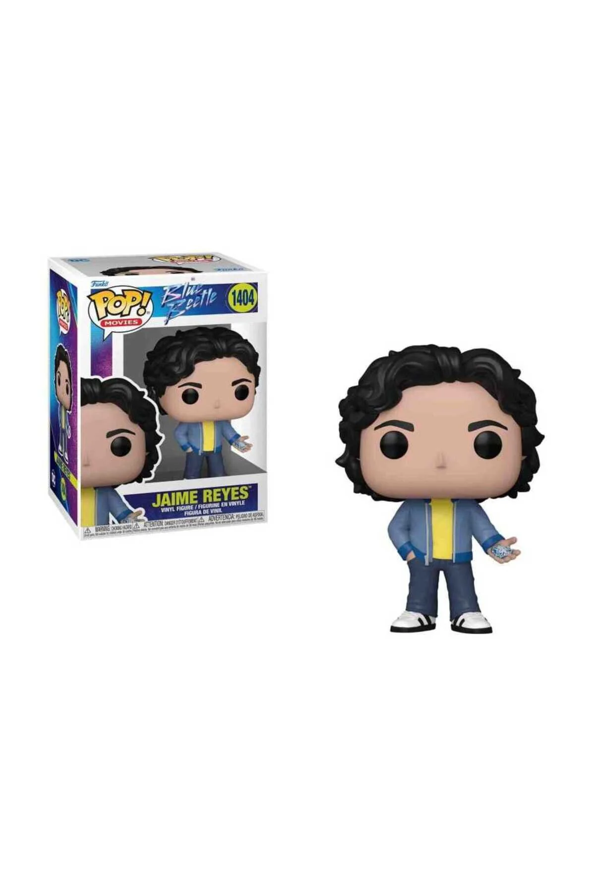 اسباب بازی های فیگور شخصیت شکل پاپ DC BLUE BEETLE JAIME REYES Funko