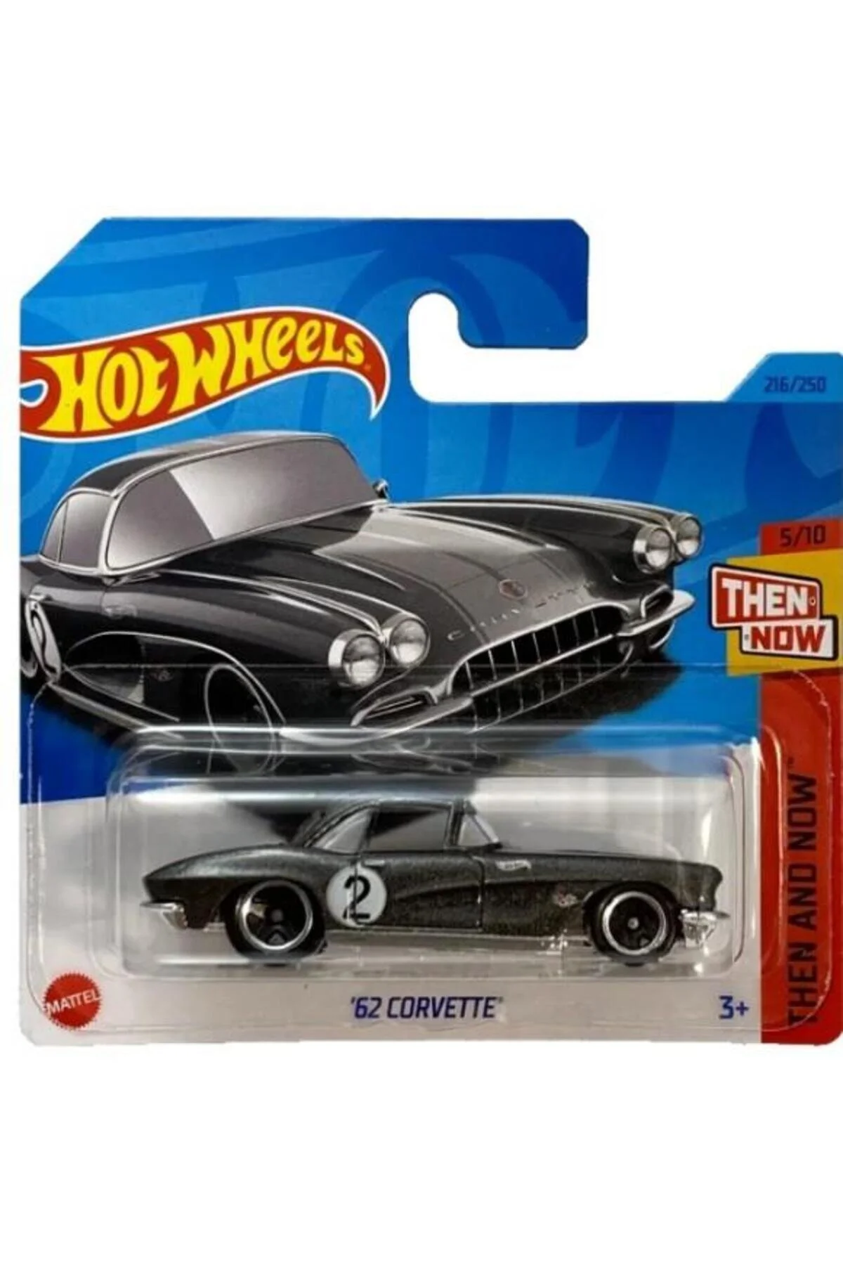 ماشین اسباب بازی های تک '62 کوروت HKJ42 از ترکیه HOT WHEELS