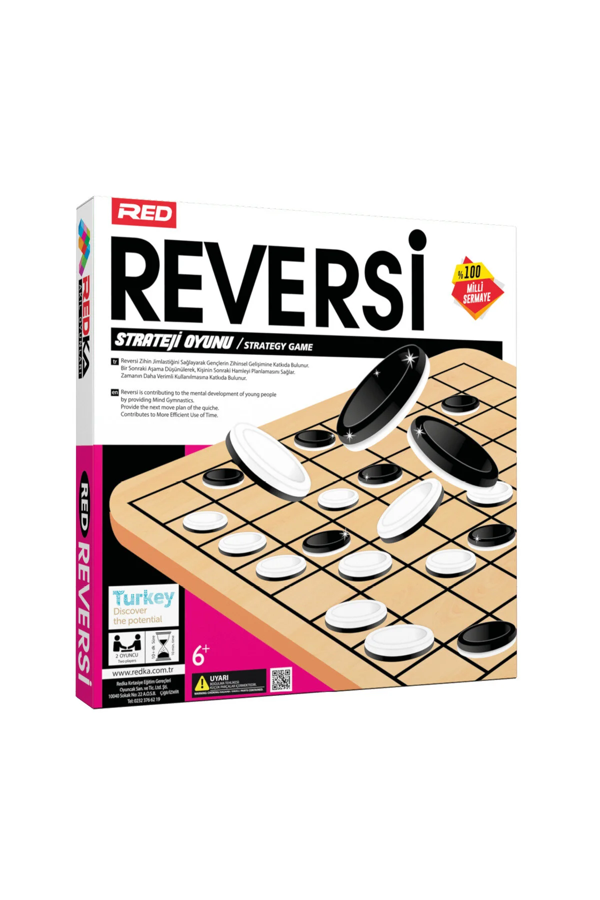 بازی های رومیزی Reversi Mind Games دارای مجوز 68.02.6123.016 Redka