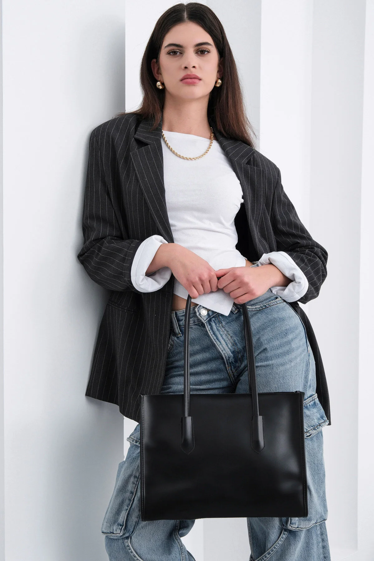کیف شانه ای پائلا مشکی Shule Bags