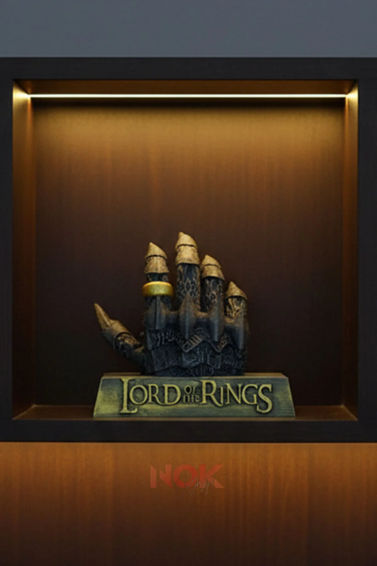 فیگور HAND OF SAURON LORD THE RINGS LOTR از ترکیه NOK KONSEPT