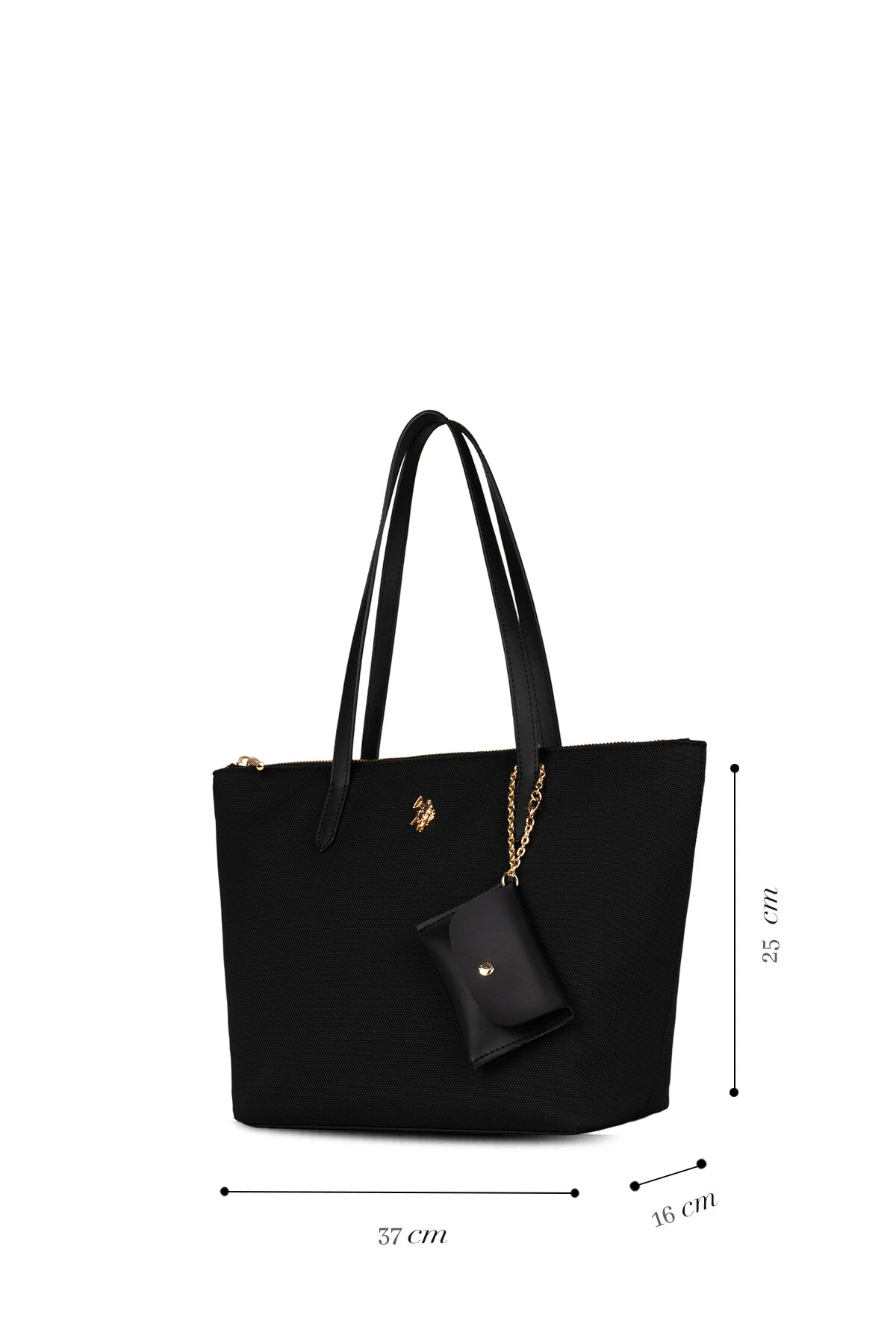 کیف شانه ای انحصاری آنلاین زنانه مشکی US26303 U.S. Polo Assn.