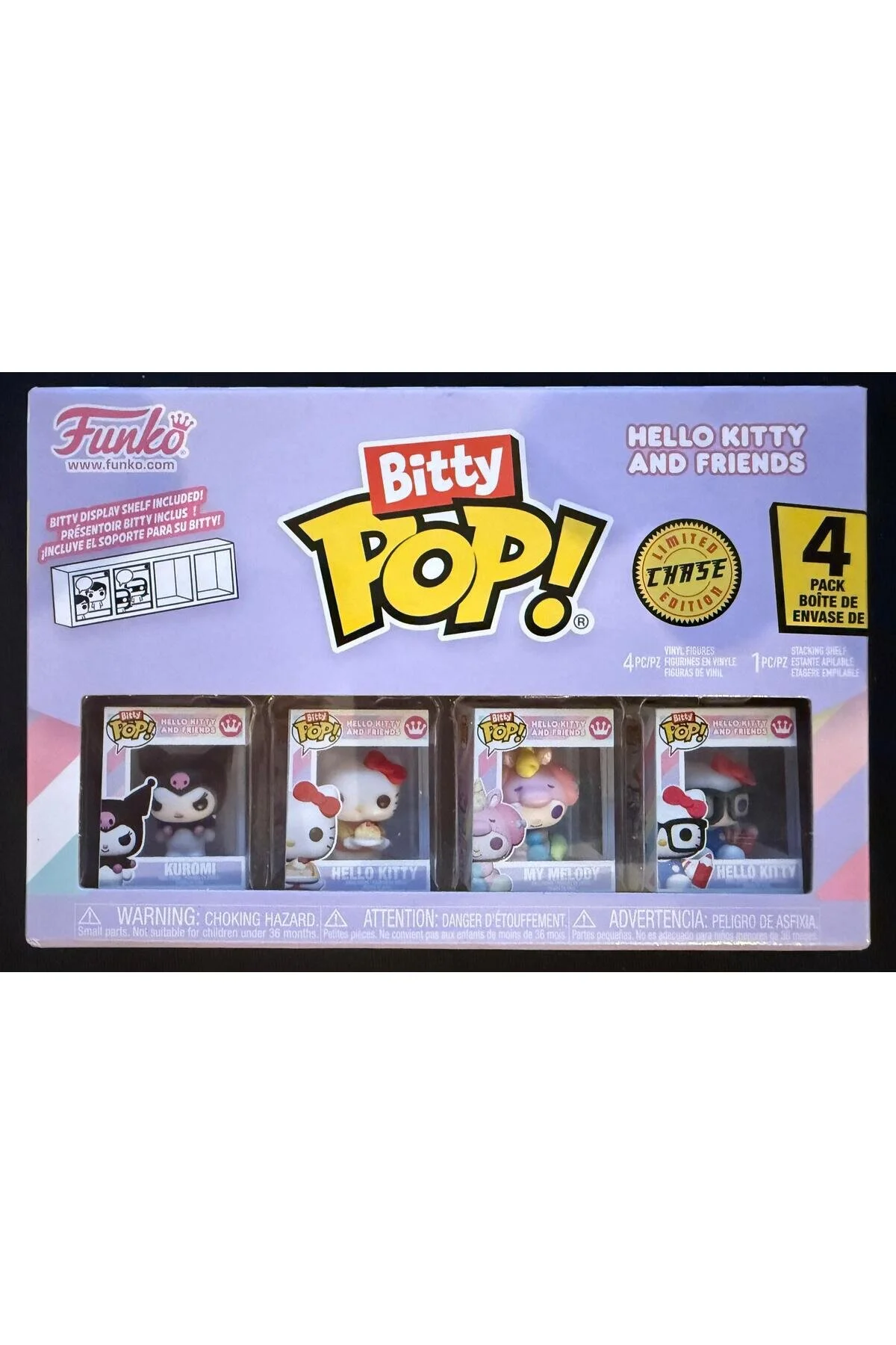 فیگور بیتی پاپ BITTY POP: SANRI KUROMI 4 PACKAGE اصل Funko