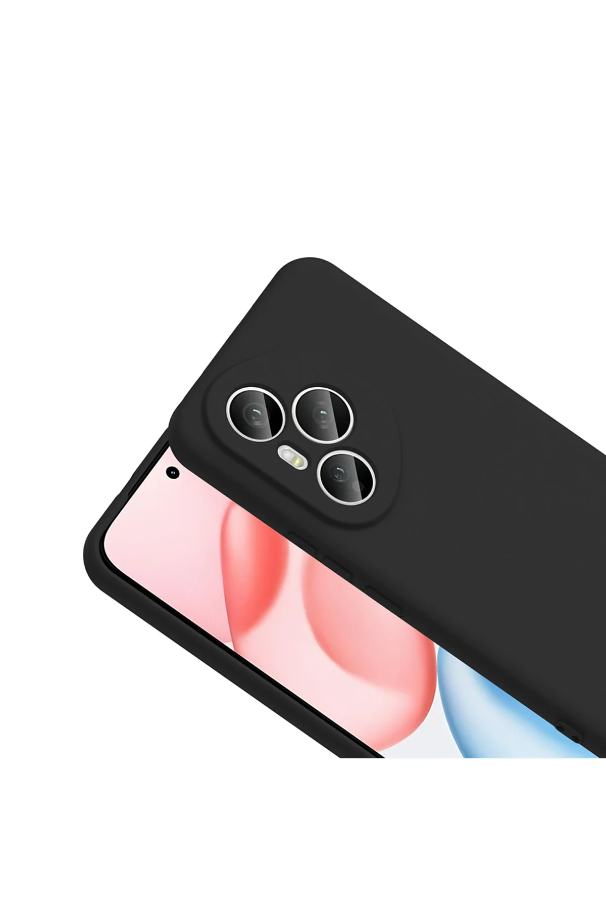 کاور و قاب HONOR 400 PRO CASE LAUNCH سیلیکونی MARA با محافظ دوربین مخملی مشکی Nevarium