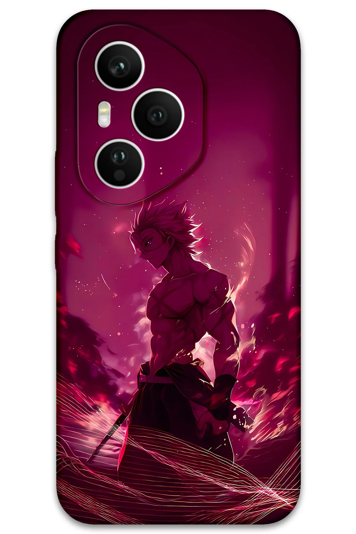 کاور و قاب گوشی با طرح انیمه سازگار HONOR 400 PRO + محافظ صفحه Gramaphone