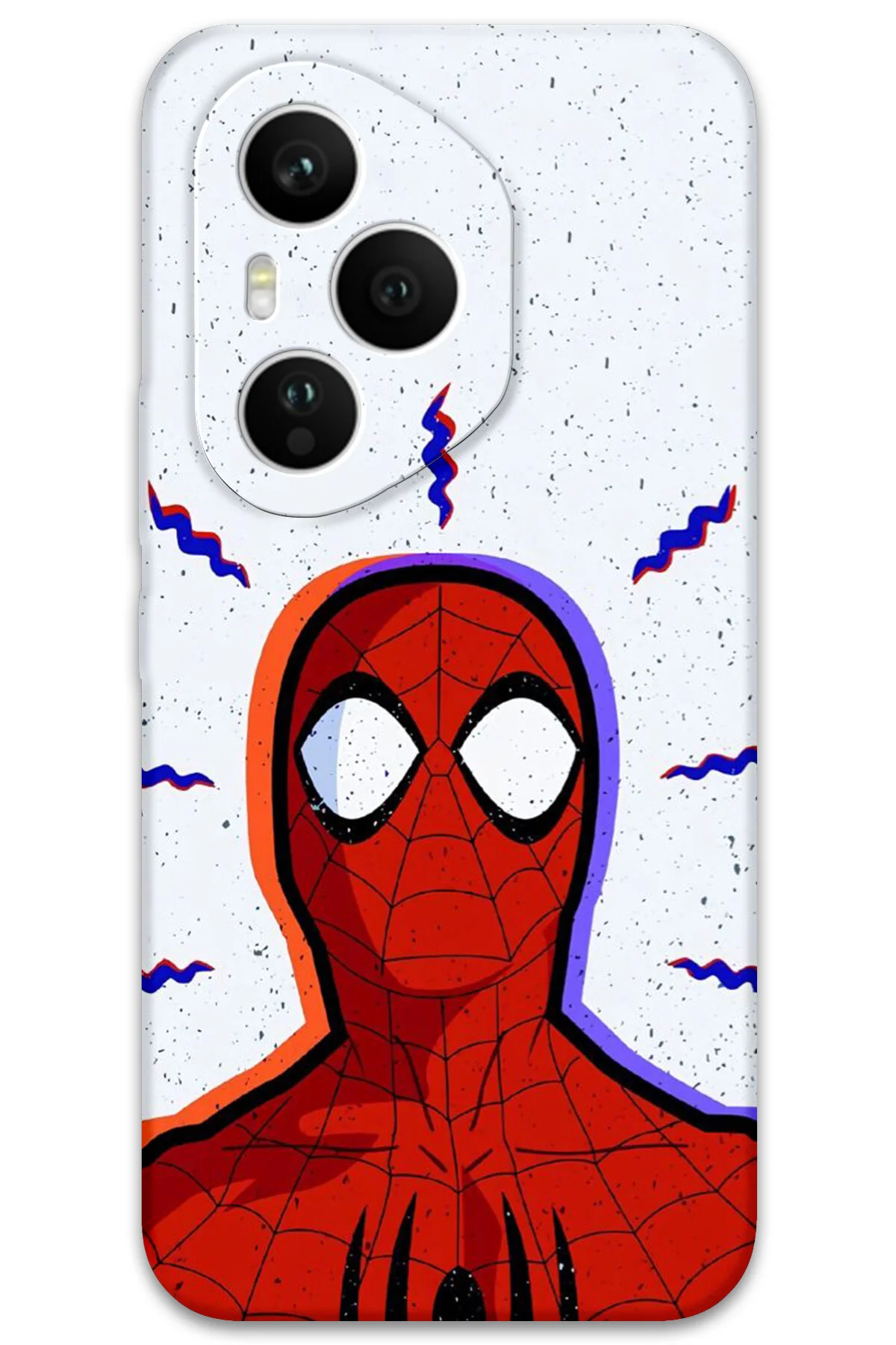 کاور و قاب تلفن همراه با طرح SPIDERMAN سازگار HONOR 400 PRO + محافظ صفحه Gramaphone