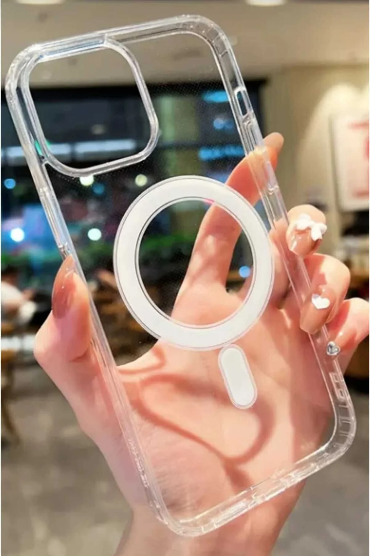 کاور و قاب گوشی سخت شفاف سازگار با IPHONE 11 MAGSAFE ظاهری طبیعی ارائه می دهد Boyraz AKSESUAR