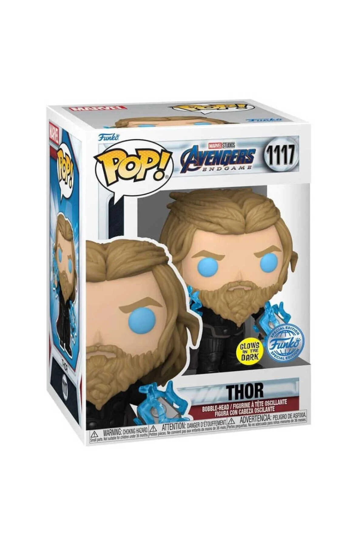 فیگور POP FIGUREMARVEL AVENGER ENDGAME THOR GLOW IN THE DARK 64906 Funko