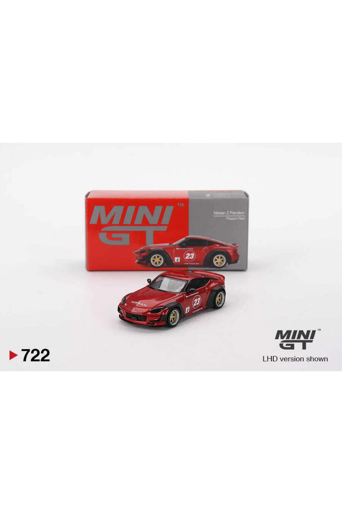 مدل خودرو 164 نیسان Z PANDEM PASSION RED MGT00722 اورجینال mini gt