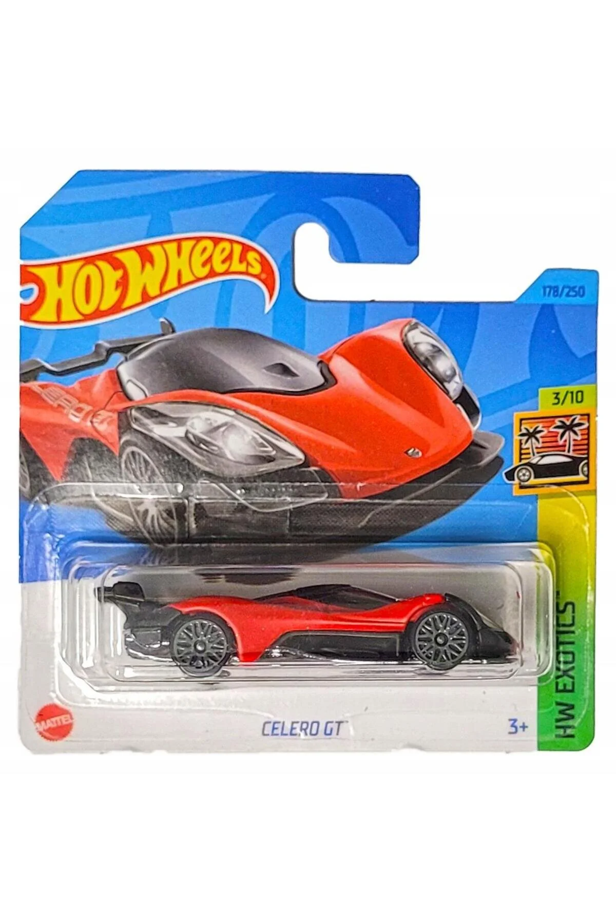 ماشین اسباب بازی های تک سلرو GT HKK55 از ترکیه HOT WHEELS