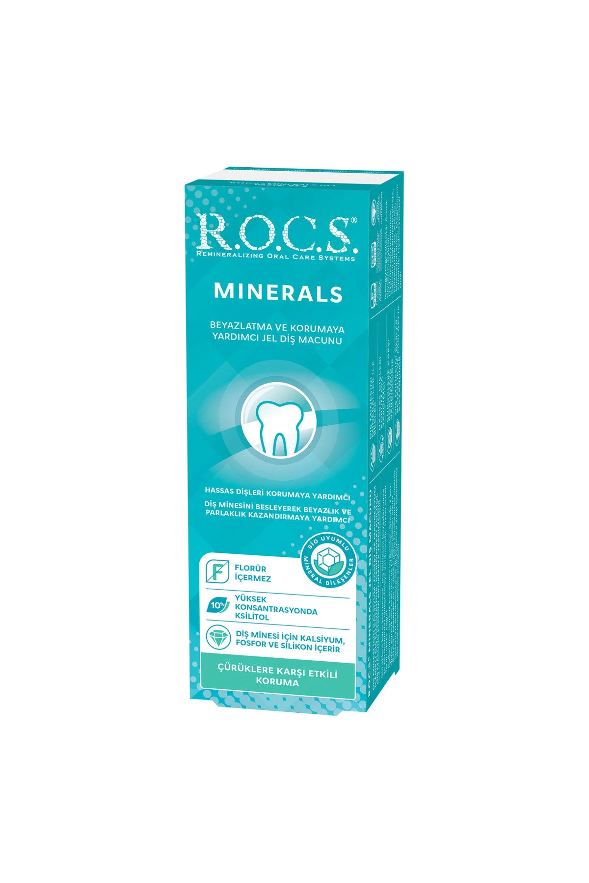 خمیردندان ژل معدنی پزشکی راکس 35 میل R.O.C.S.