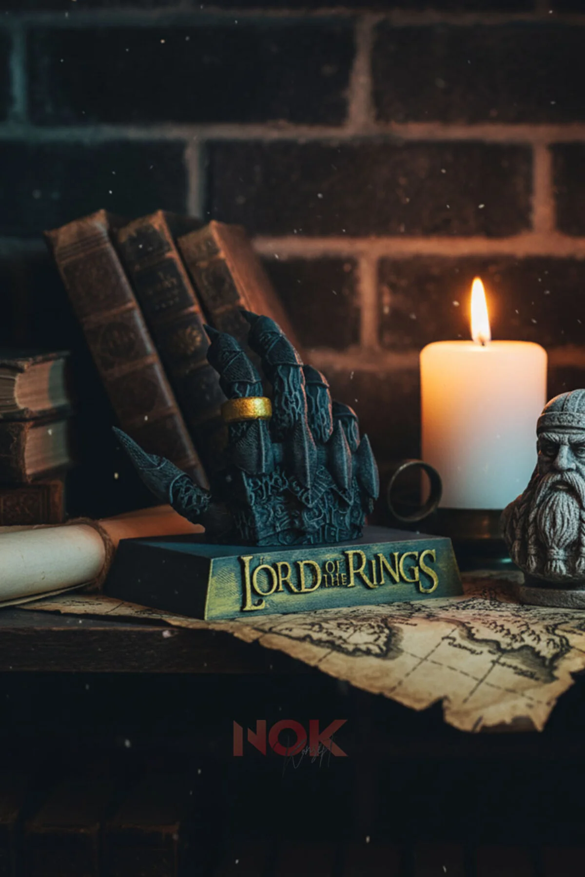 فیگور HAND OF SAURON LORD THE RINGS LOTR از ترکیه NOK KONSEPT