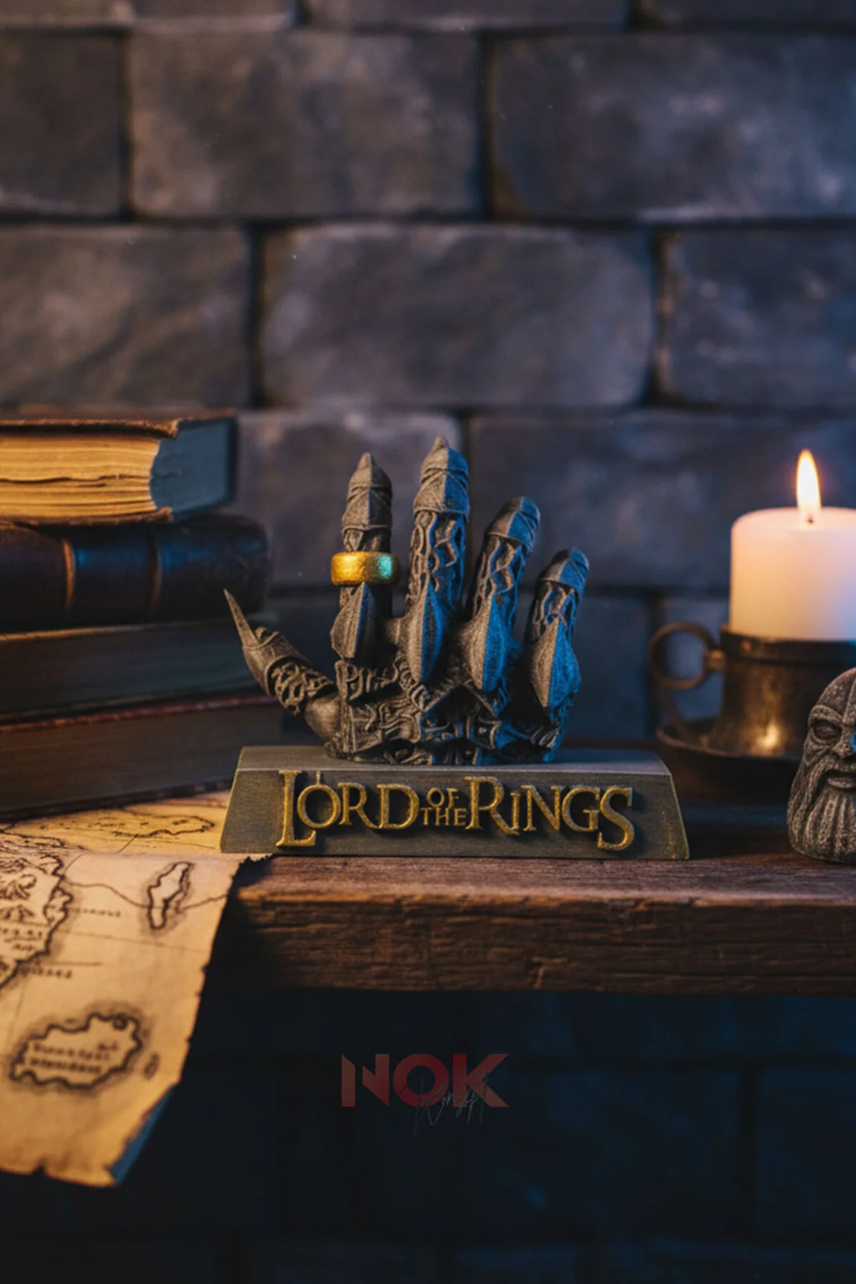 فیگور HAND OF SAURON LORD THE RINGS LOTR از ترکیه NOK KONSEPT