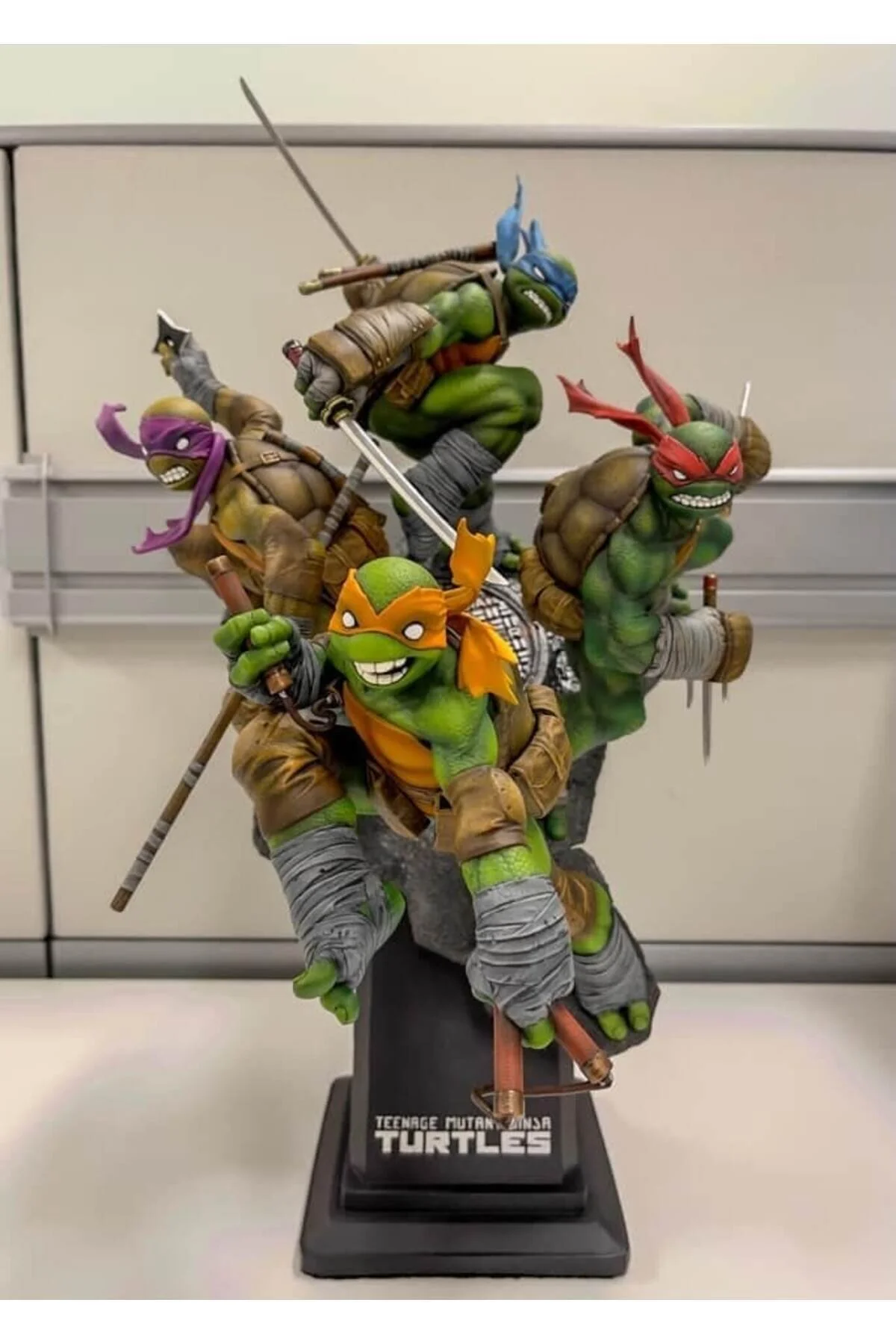 فیگور شکل لاک پشت های نینجا شی TMNT 25 سانتی متر اندازه بزرگ FEEL