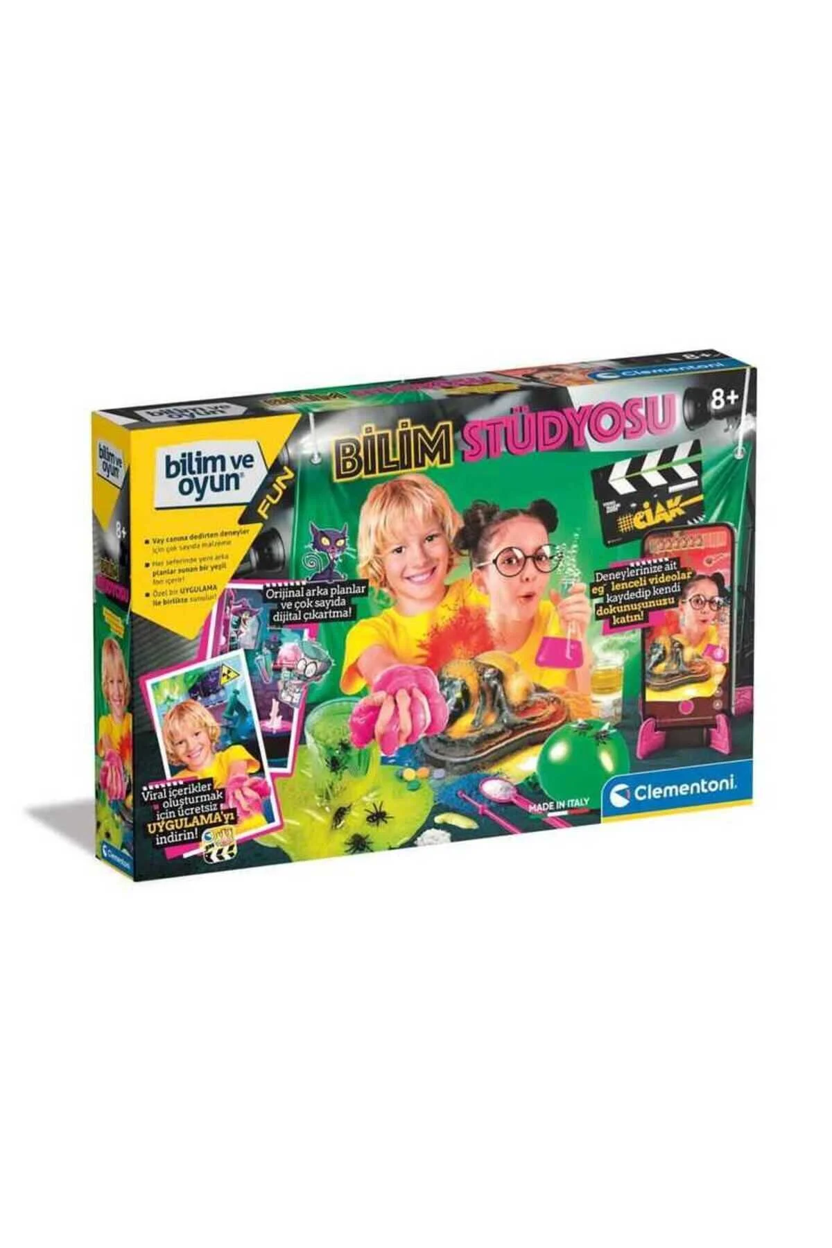 ست علمی اسباب بازی Science and Play Studio 64472 Clementoni