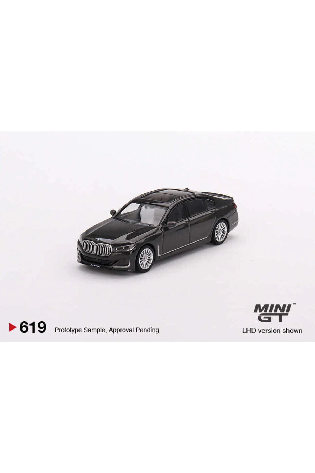 مدل خودرو 1 64 BMW ALPINA B7 XDRIVE DRAVIT GREY METALLIC MGT00619 اورجینال mini gt