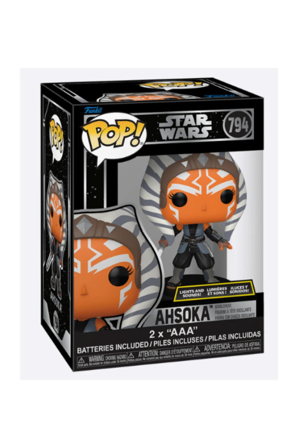 فیگور POP STAR WARS: AHSOKA LIGHTS AND SOUNDS 794 Funko