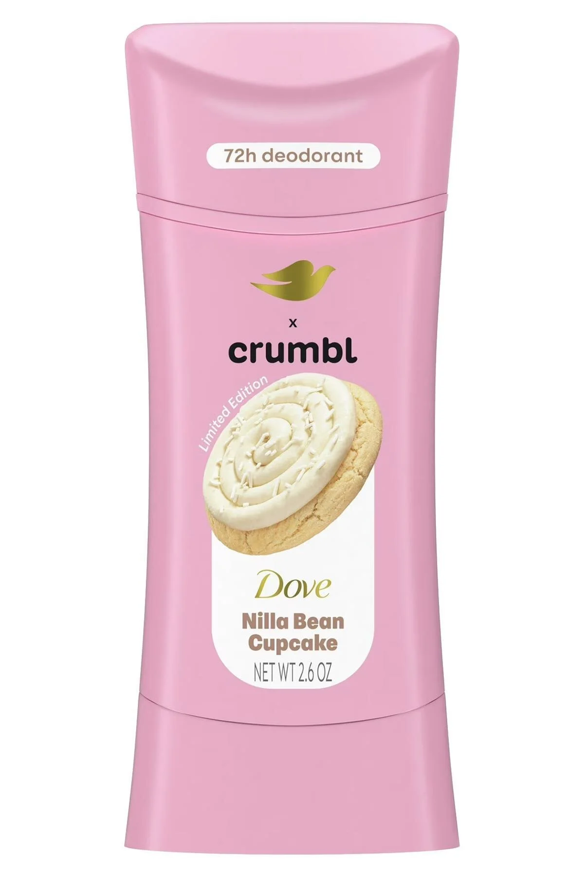 دئودورانت و رول آن 74 گرمی بدون چوب آلومینیومی کیک کوچک کرامبل نیلا بین Dove