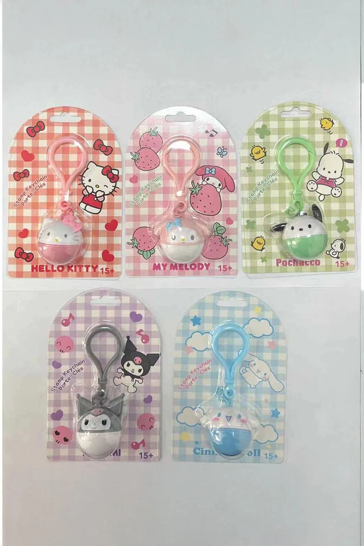 جلیقه کلید جاکلیدی مهر شده با کاراکتر مجاز SANRIO