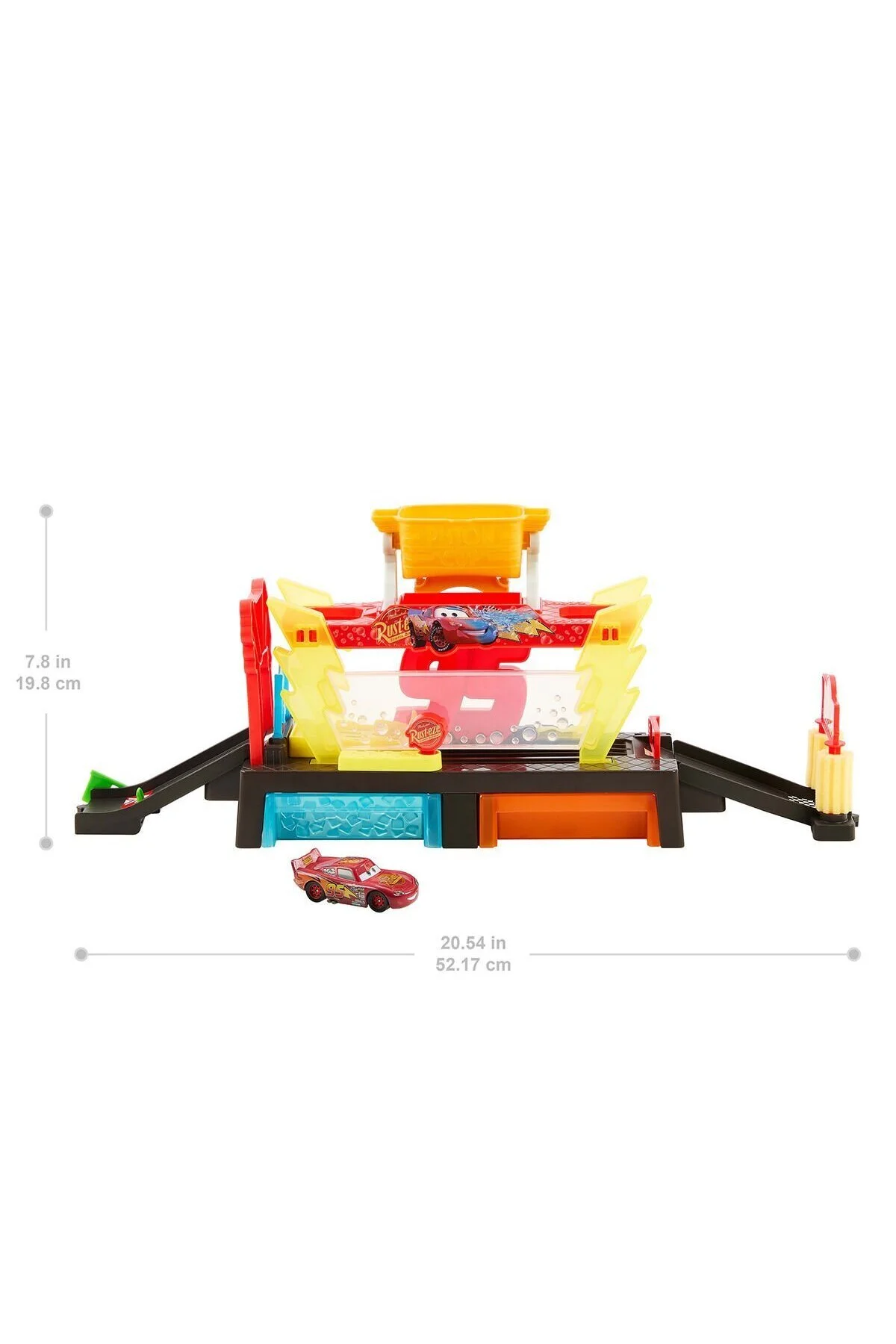 ماشین اسباب بازی ست شستشوی JBM70 با مک کوئین تغییر رنگ Mattel