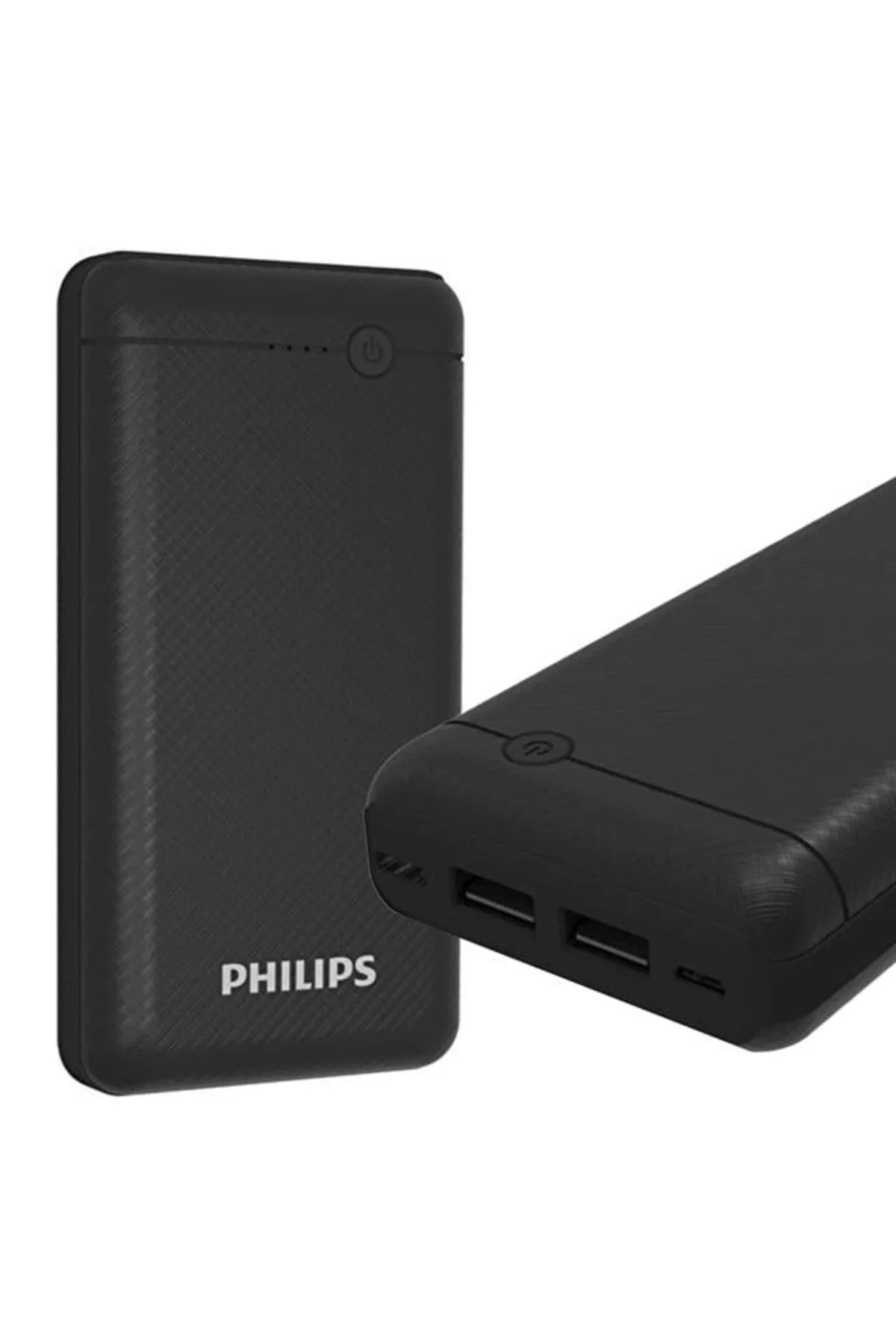 پاوربانک خروجی پورت 2XUSB DLP1720 CB 20000 میلی آمپر ساعتی TYPE C میکرو USB شارژ سریع SLIM اورجینال Philips