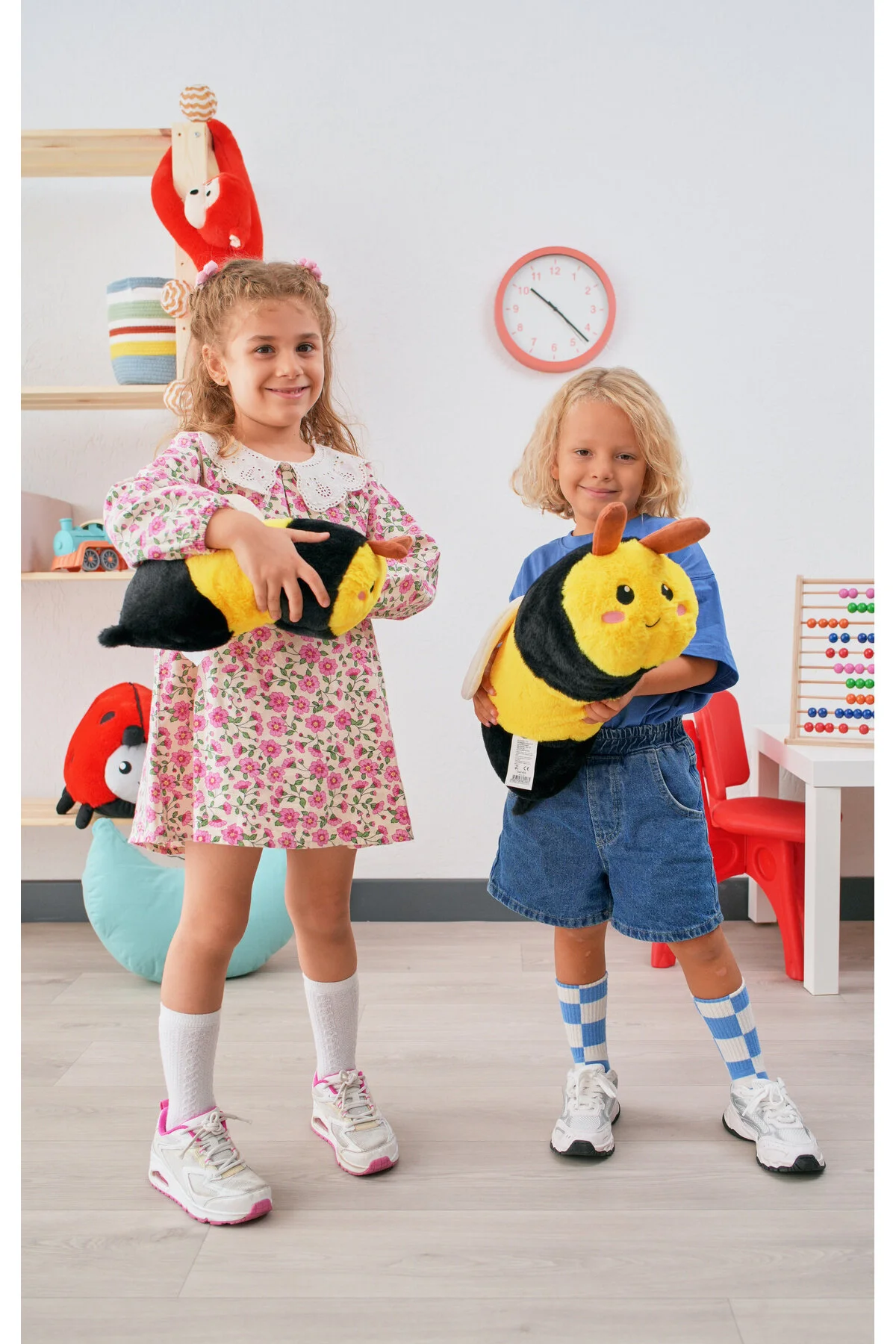 اسباب بازی های پشمی CUTE BEE PLUSH 30 سانتی متر Pufu Toys