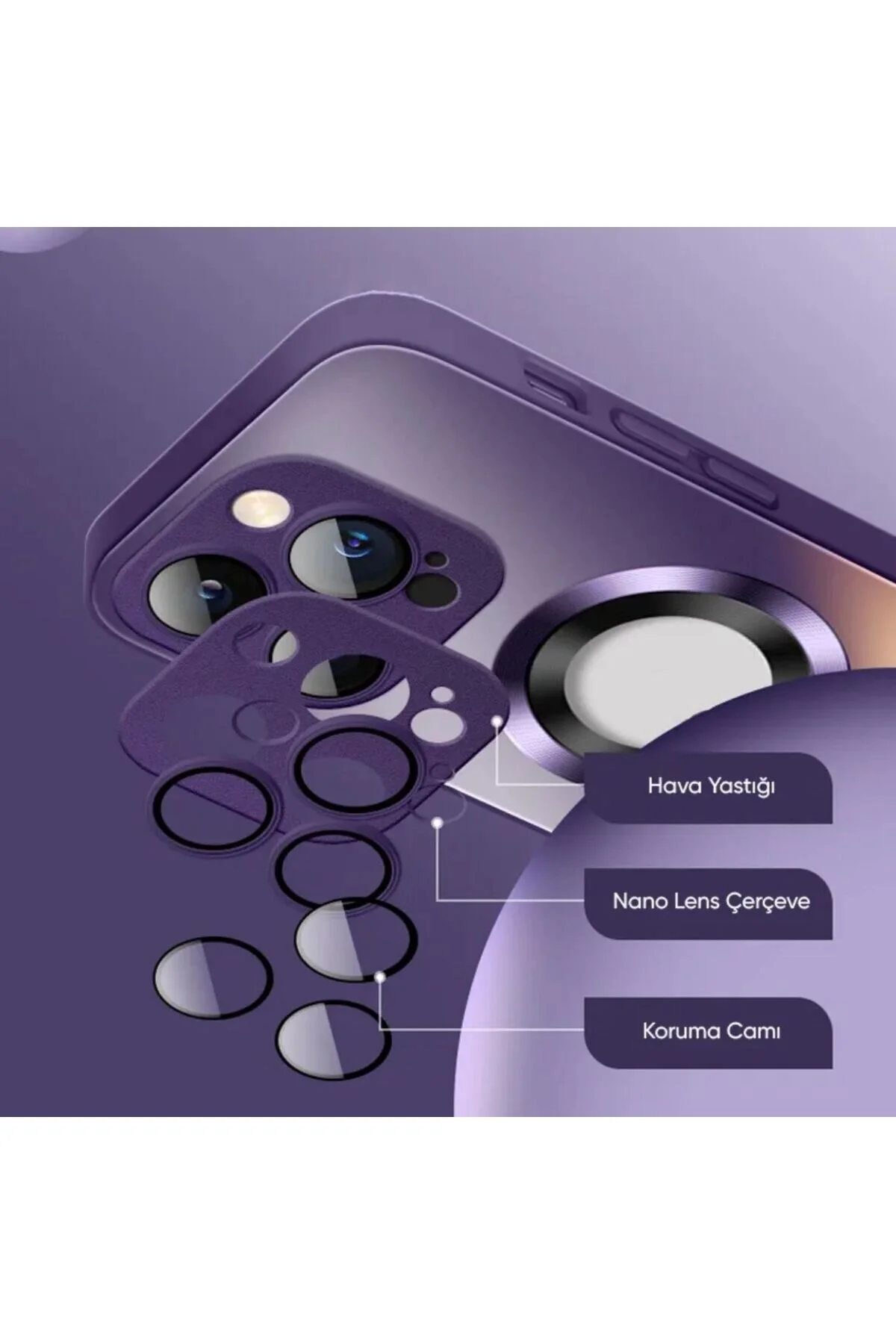 کاور و قاب سیلیکونی مدل ZEBANA IPHONE 11 با پشتیبانی از شارژ بی سیم محافظ دوربین TeknoBA