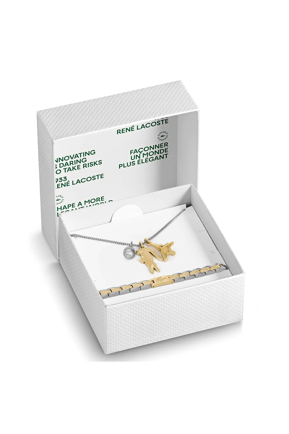 دستبند فشن ست گردنبند و LACJ2070045 Lacoste